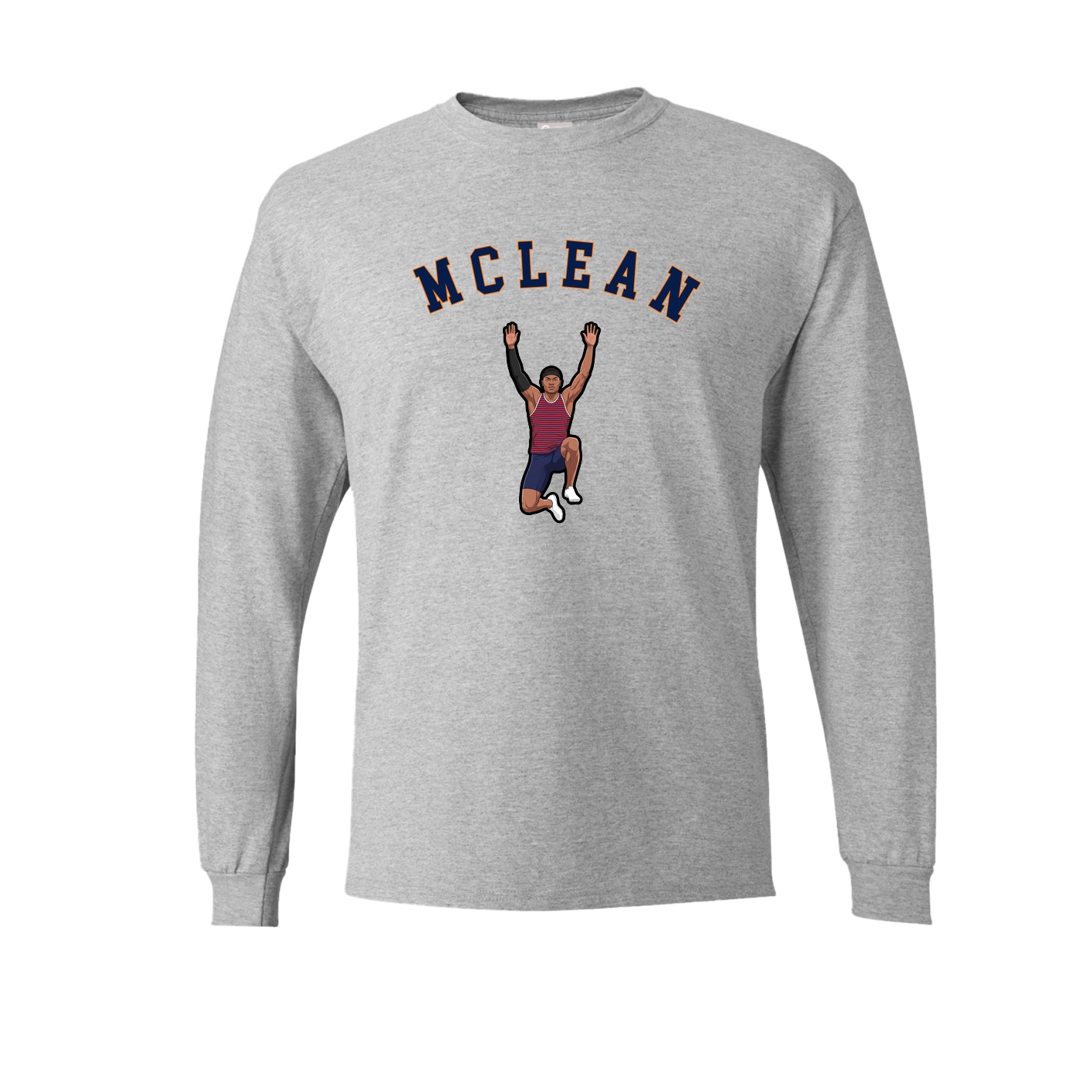Long Sleeve Tee — Shirsey Arch in Grey