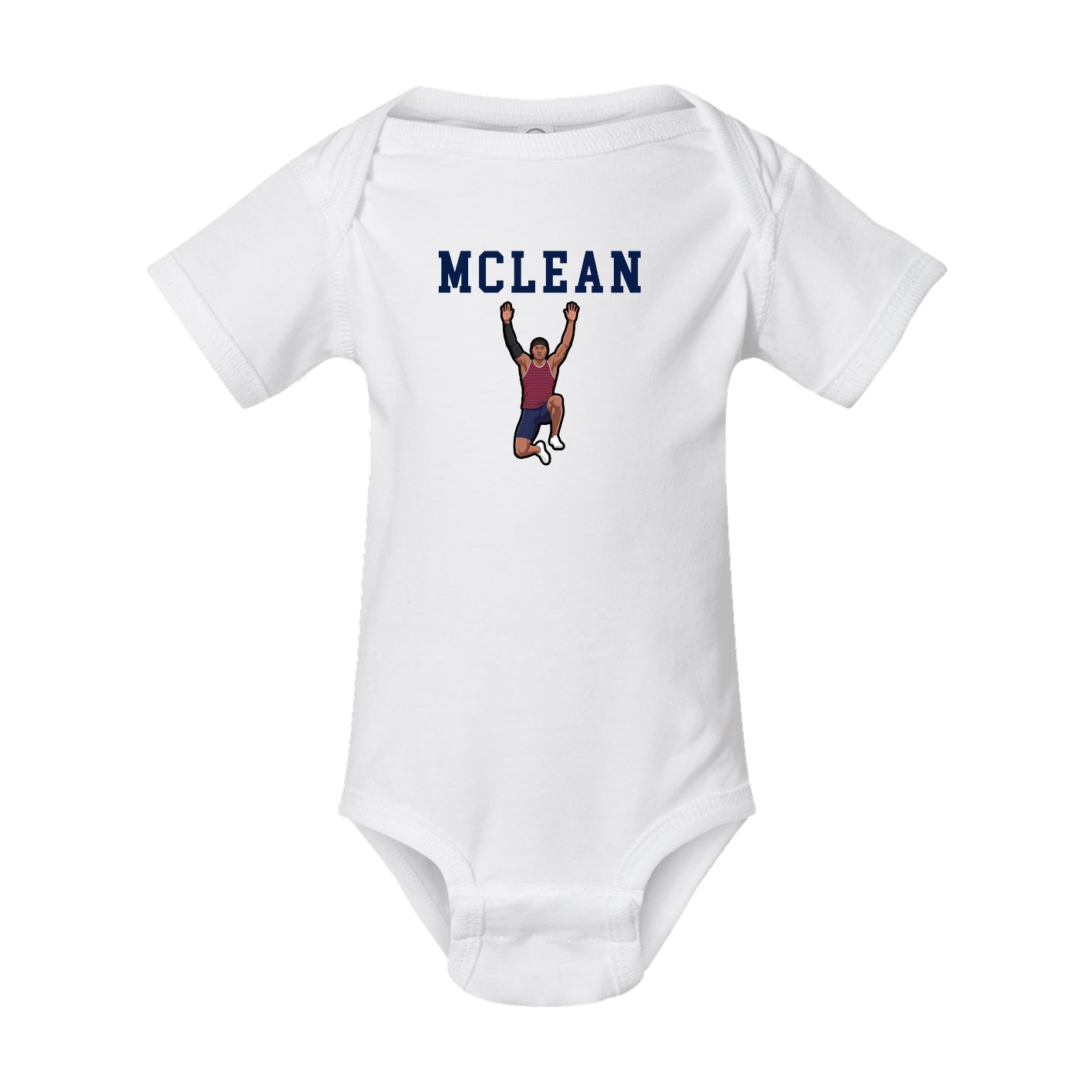 Baby Onesie — Shirsey in White