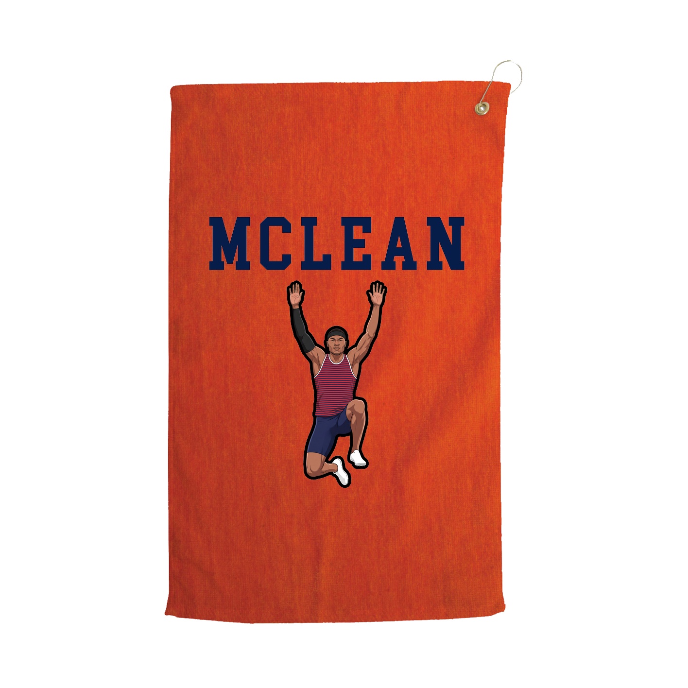Golf Towel — Shirsey in Orange
