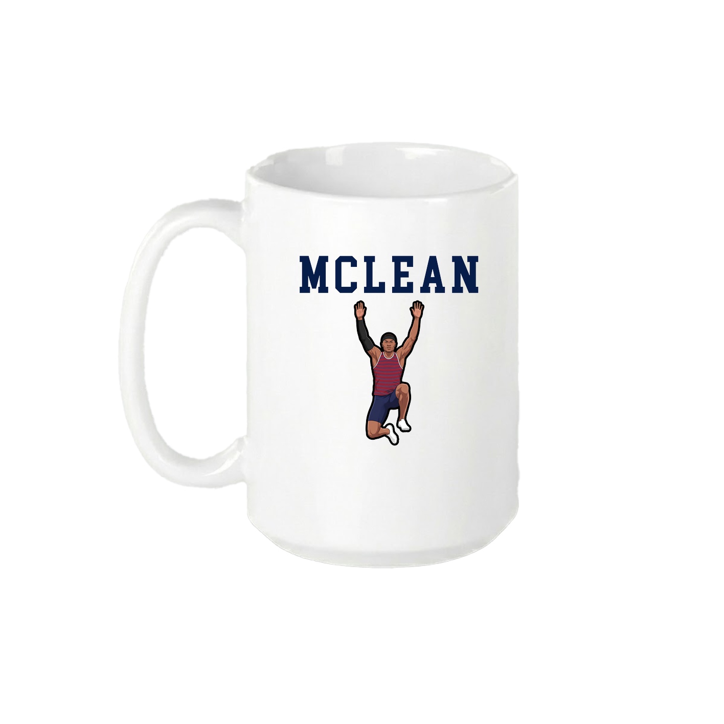 15oz Coffee Mug — Shirsey in White