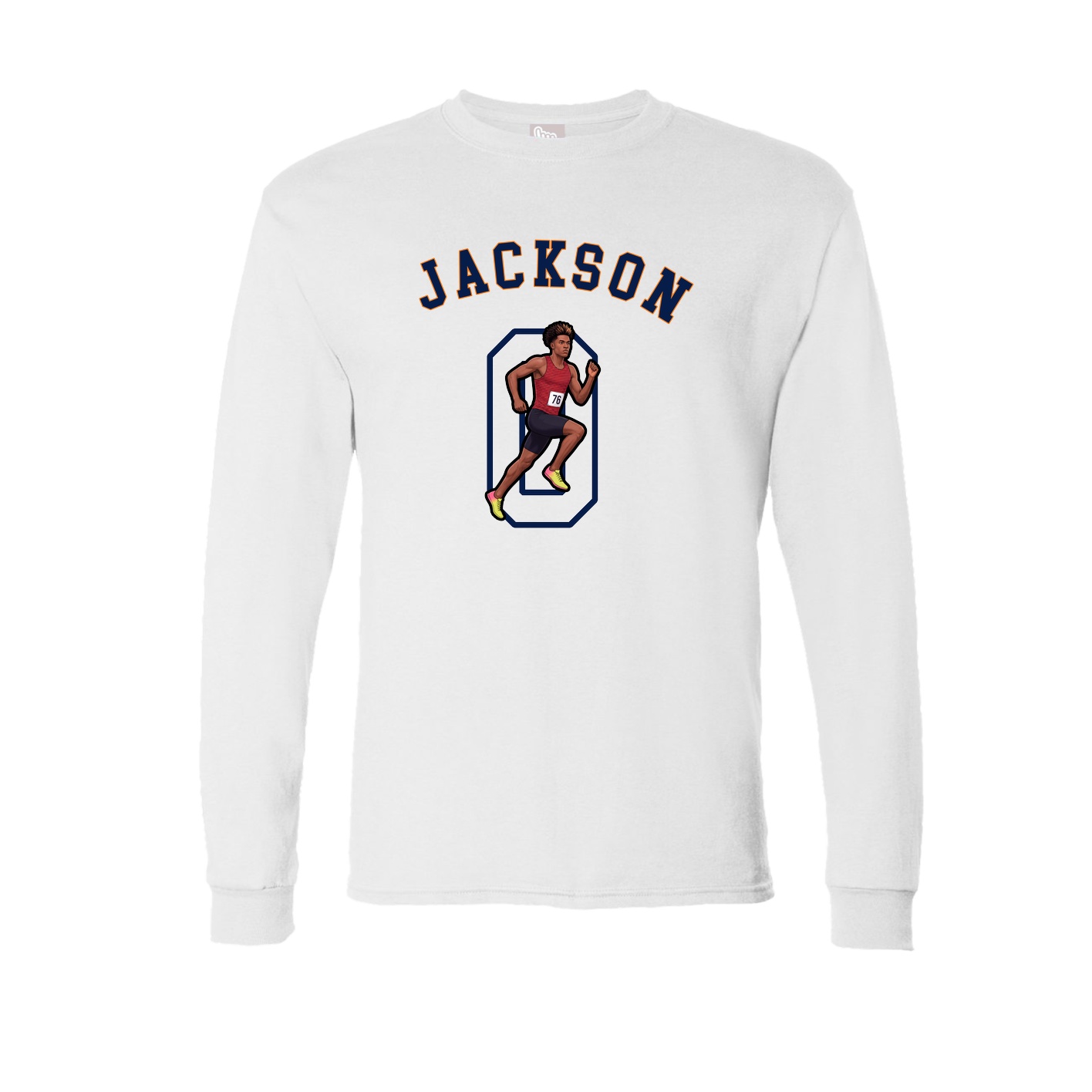 Long Sleeve Tee — Shirsey Arch in White
