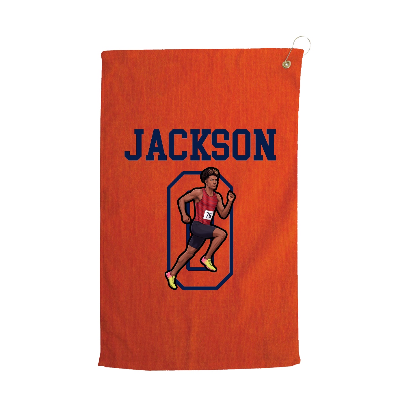 Golf Towel — Shirsey in Orange