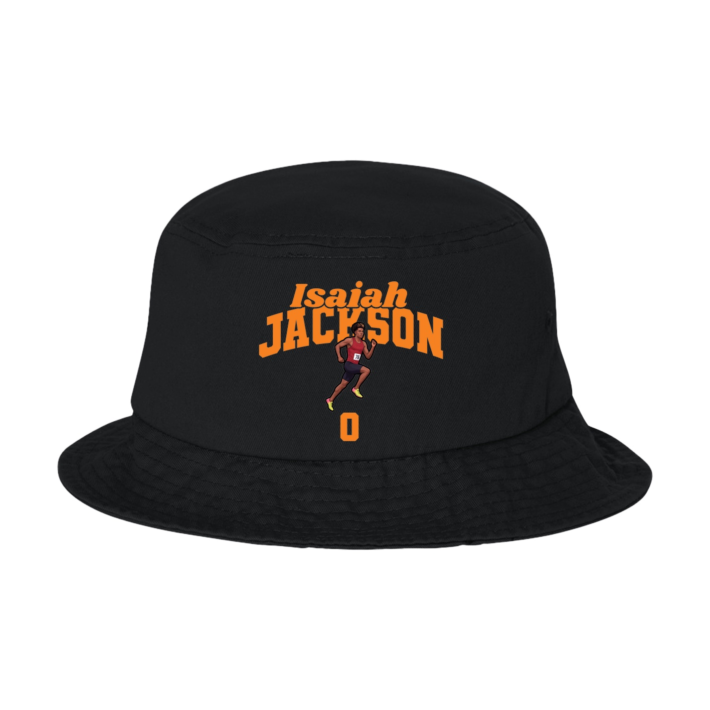Bucket Cap — Signature Arch in Black
