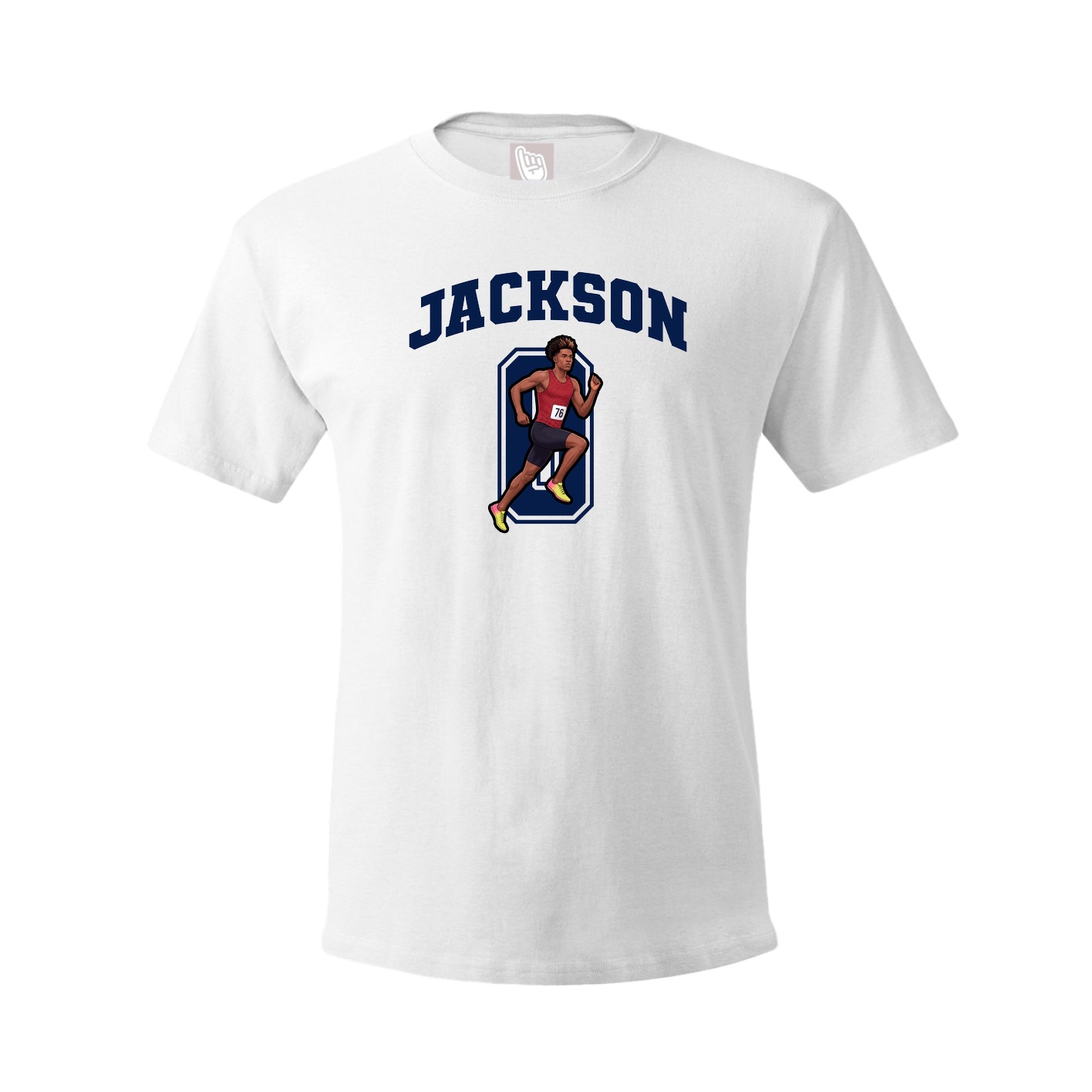 Tee — Number in White