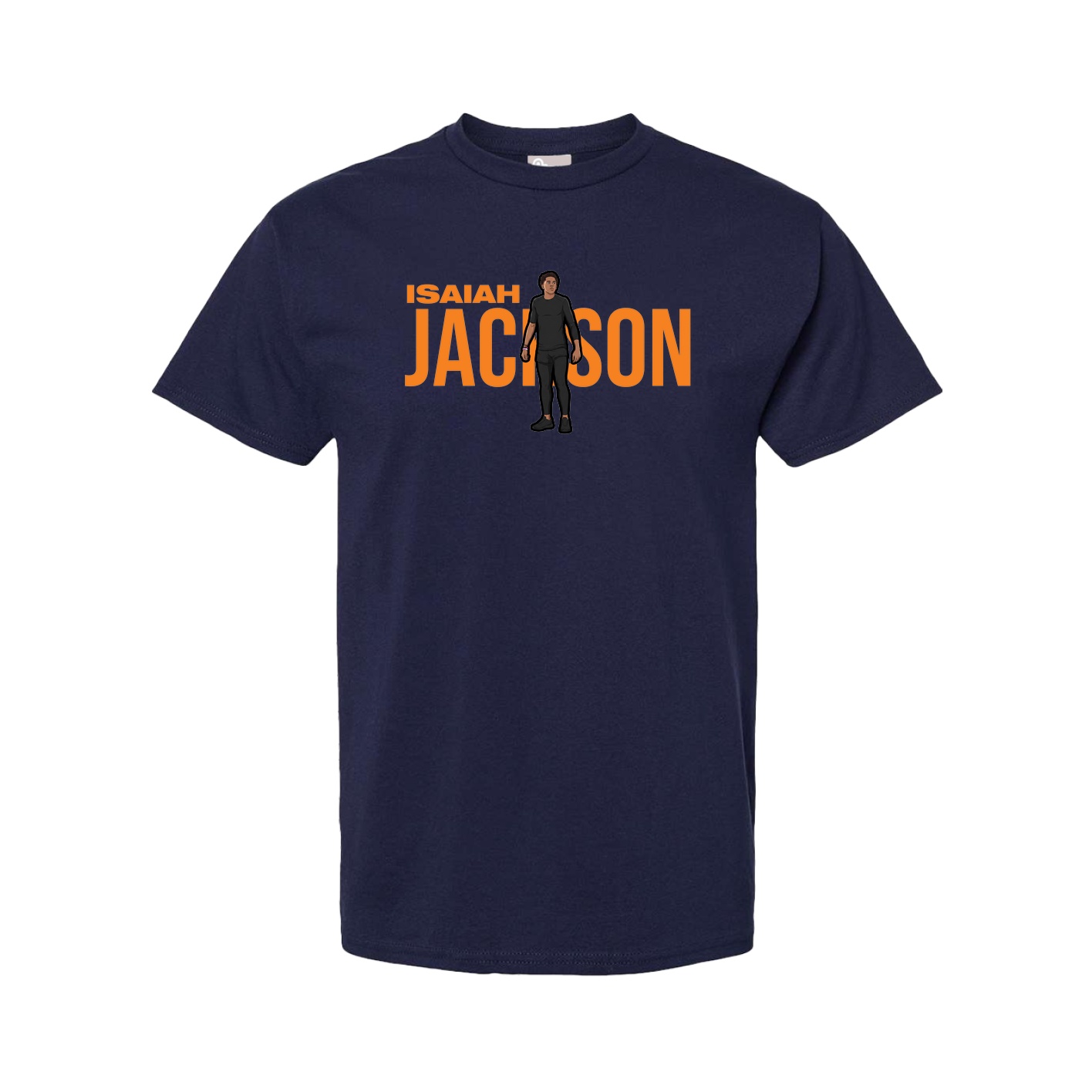 Tee — Player Name in Navy