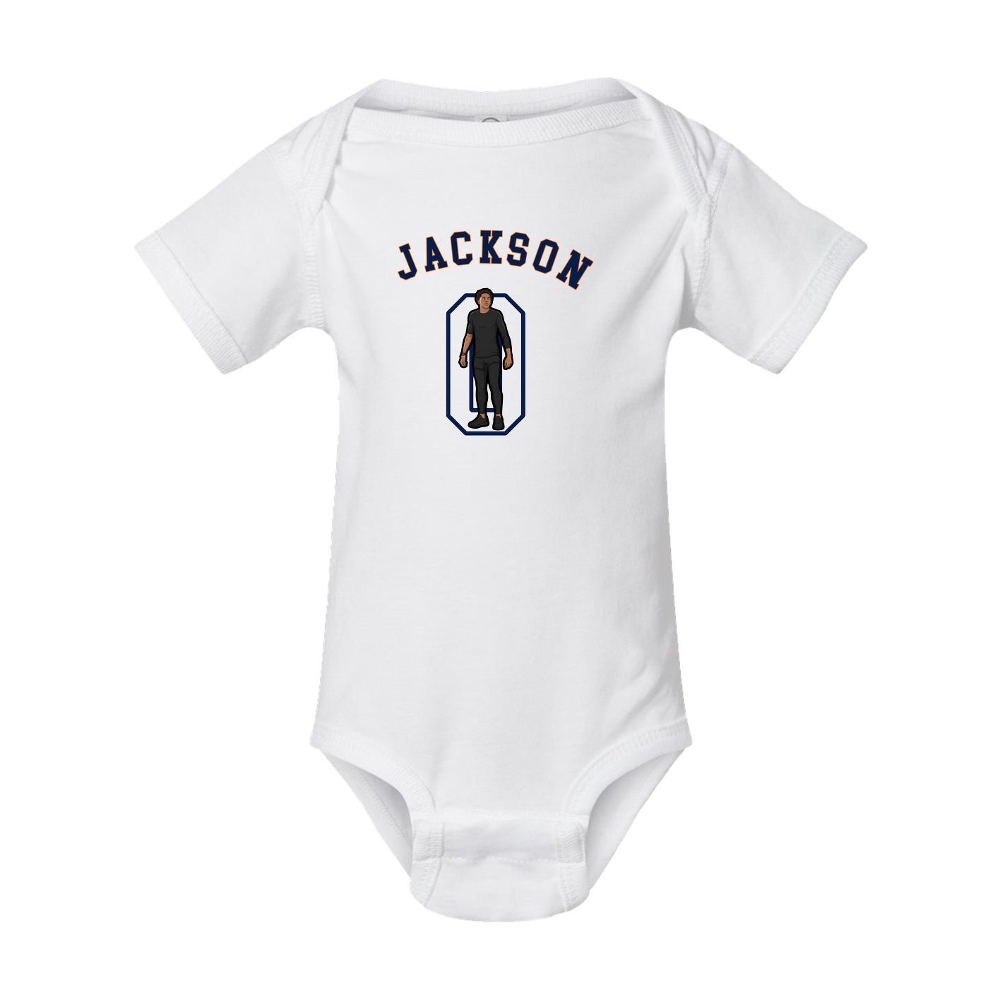 Baby Onesie — Shirsey Arch in White