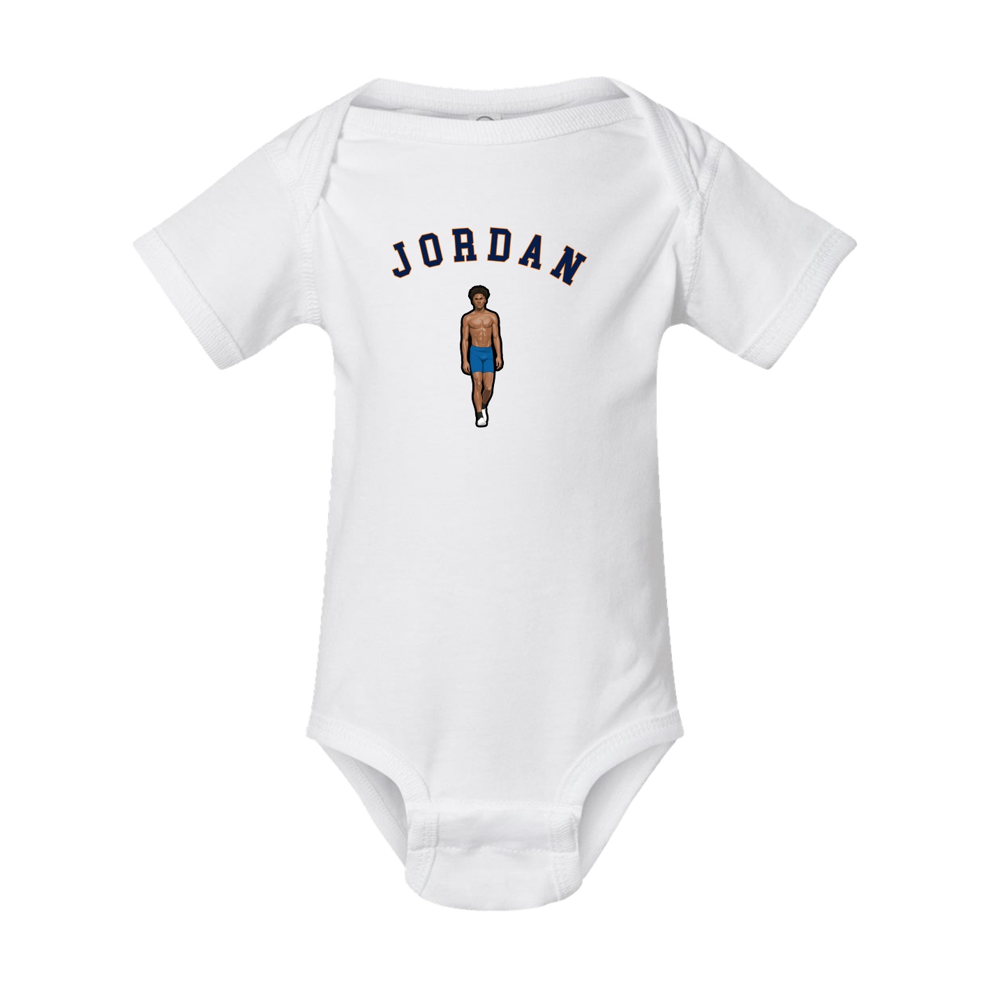 Baby Onesie — Shirsey Arch in White