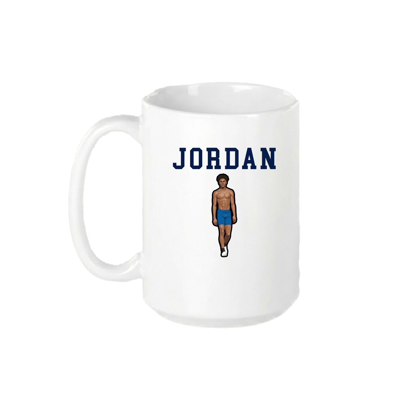 15oz Coffee Mug — Shirsey in White