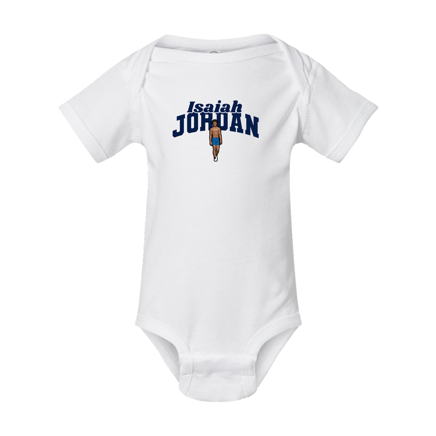 Baby Onesie — Signature Arch in White