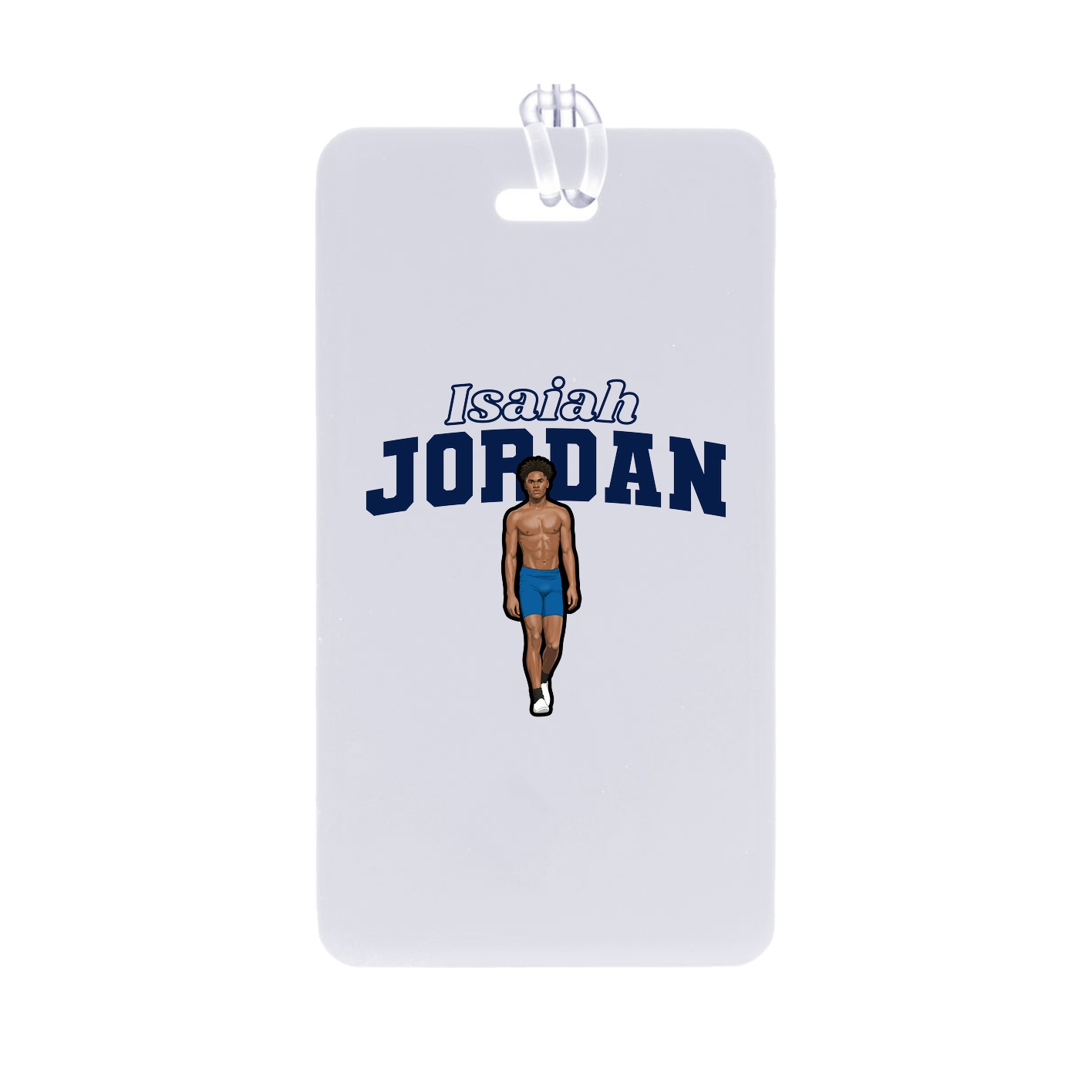 Bag Tag — Name Arch in Classic