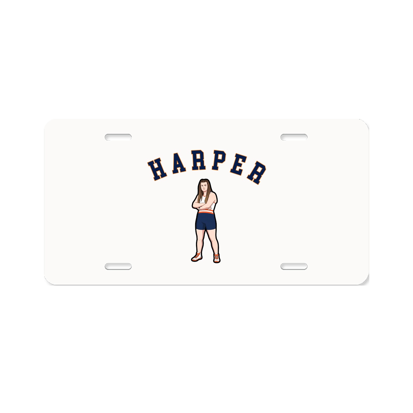 License Plate — Shirsey Arch in Classic