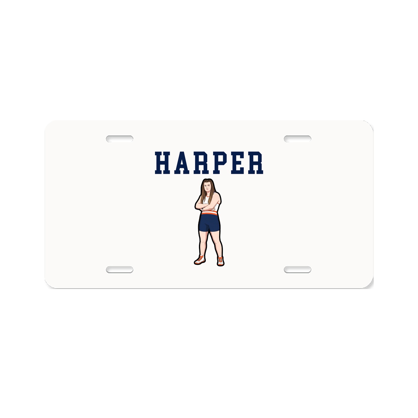 License Plate — Shirsey in Classic