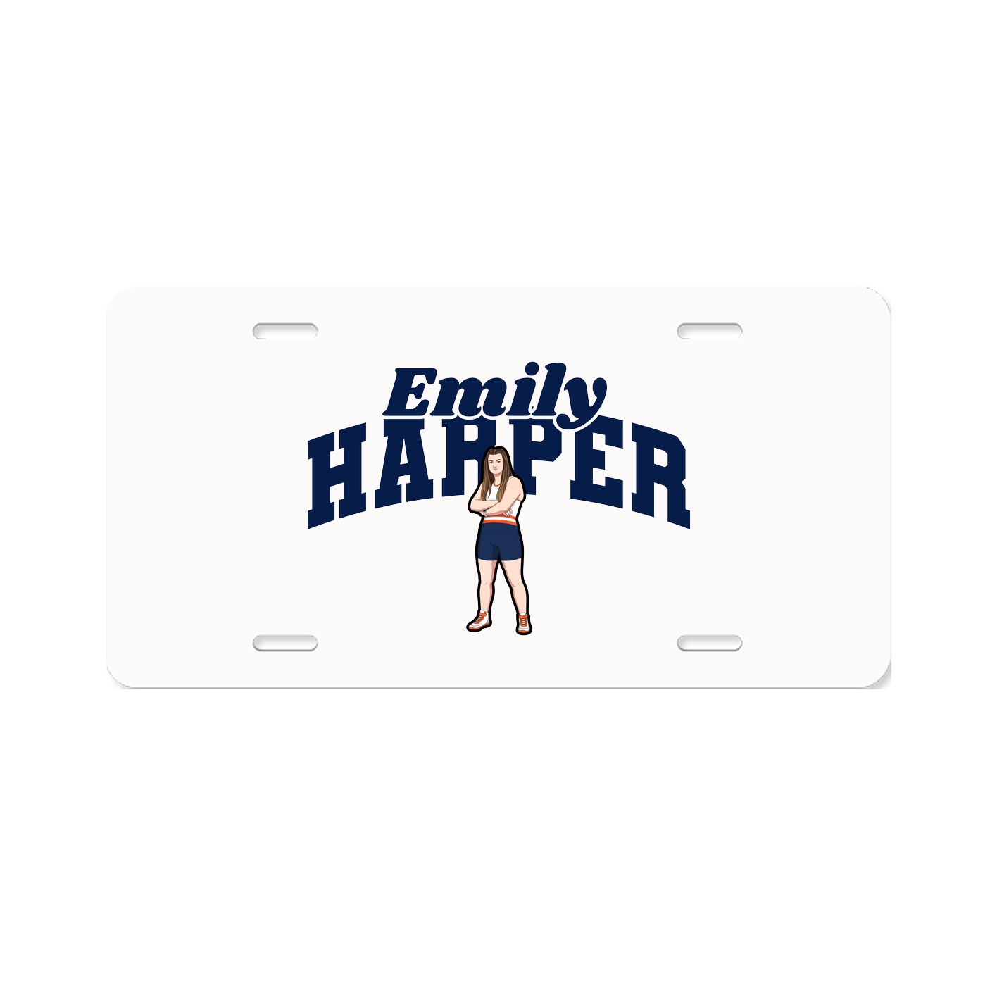 License Plate — Signature Arch in Classic