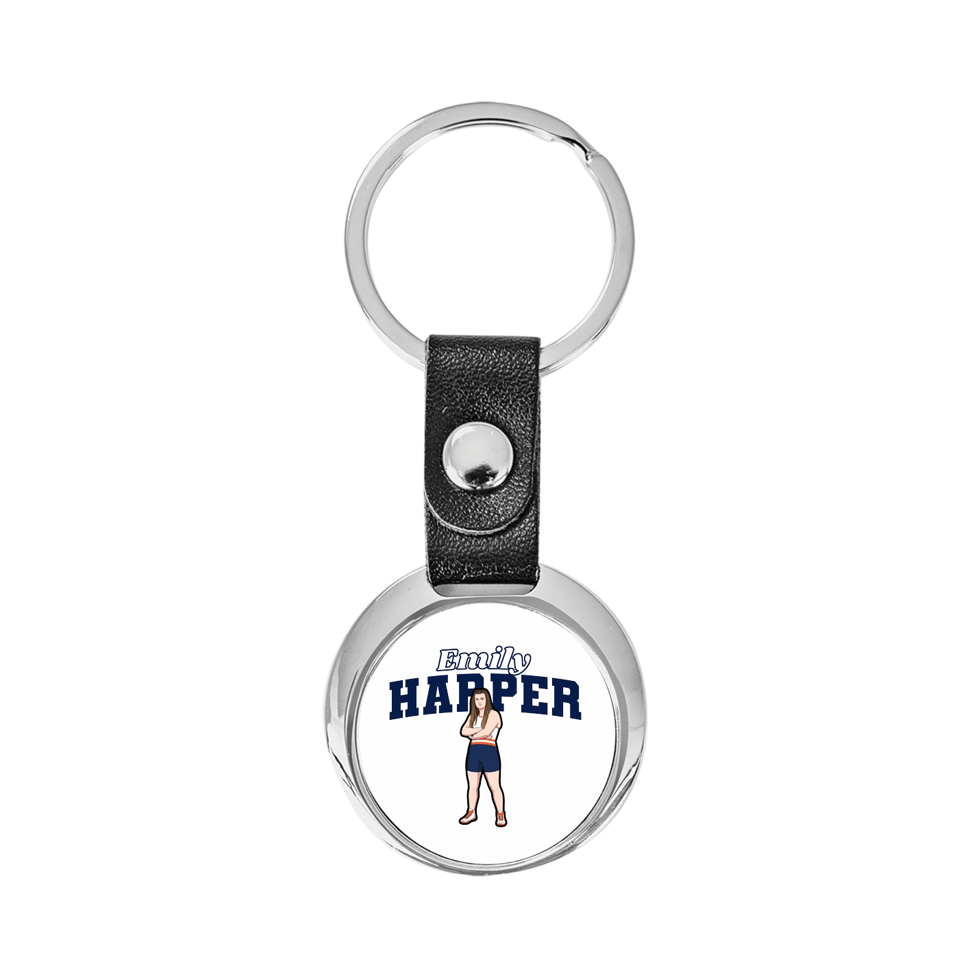 Key Chain — Name Arch in Classic
