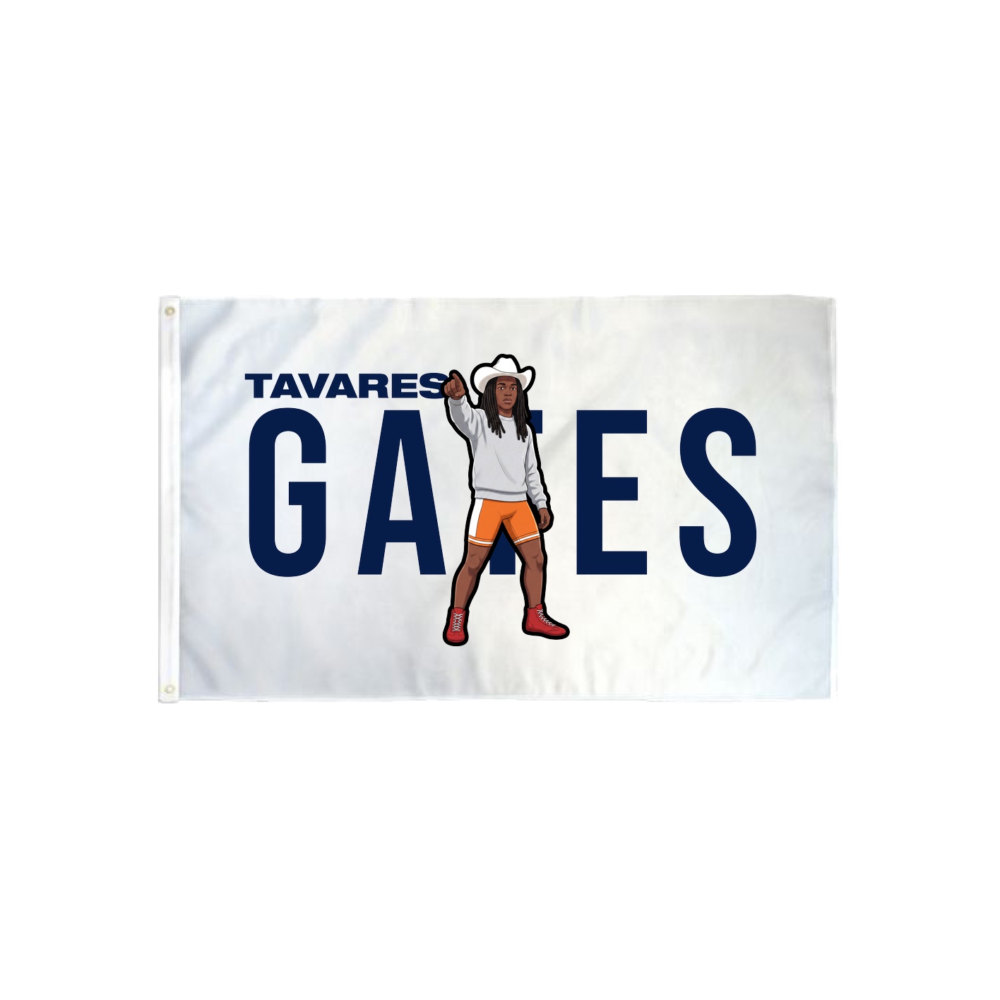 3x5 Flag — Player Name in Classic