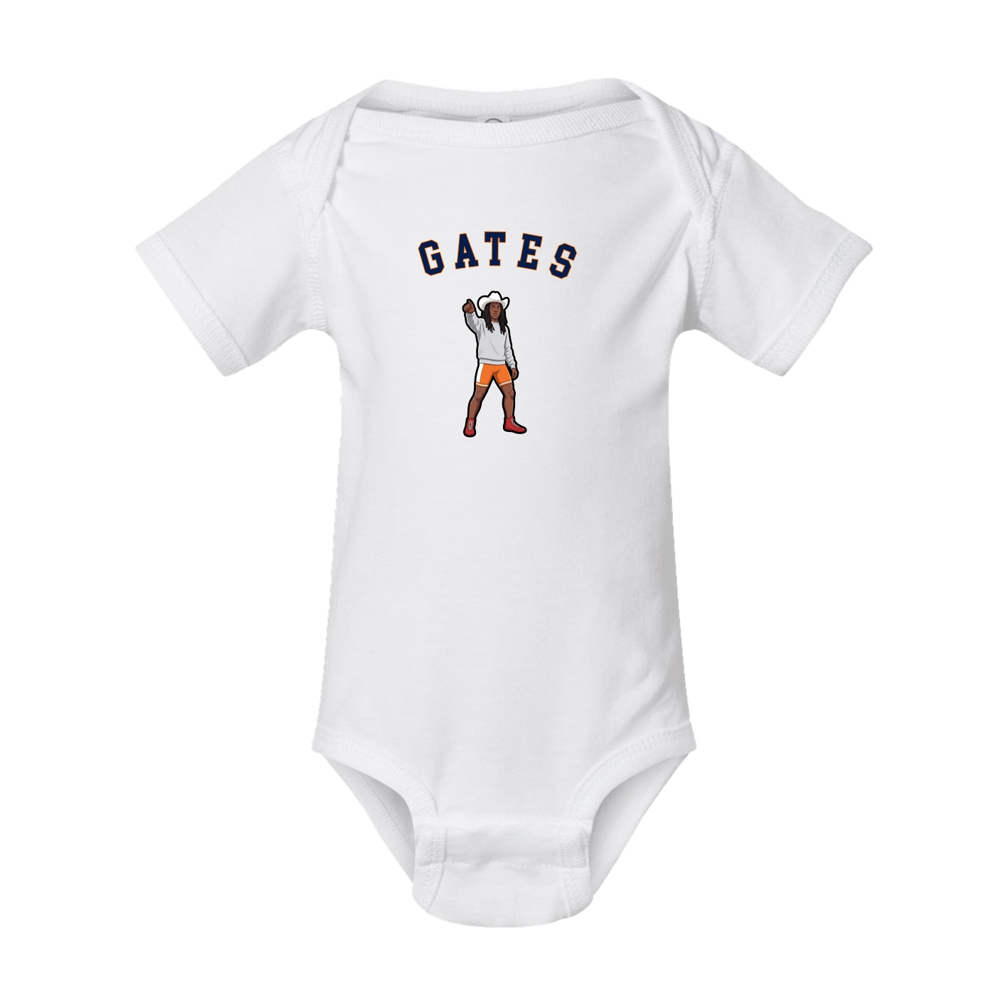 Baby Onesie — Shirsey Arch in White
