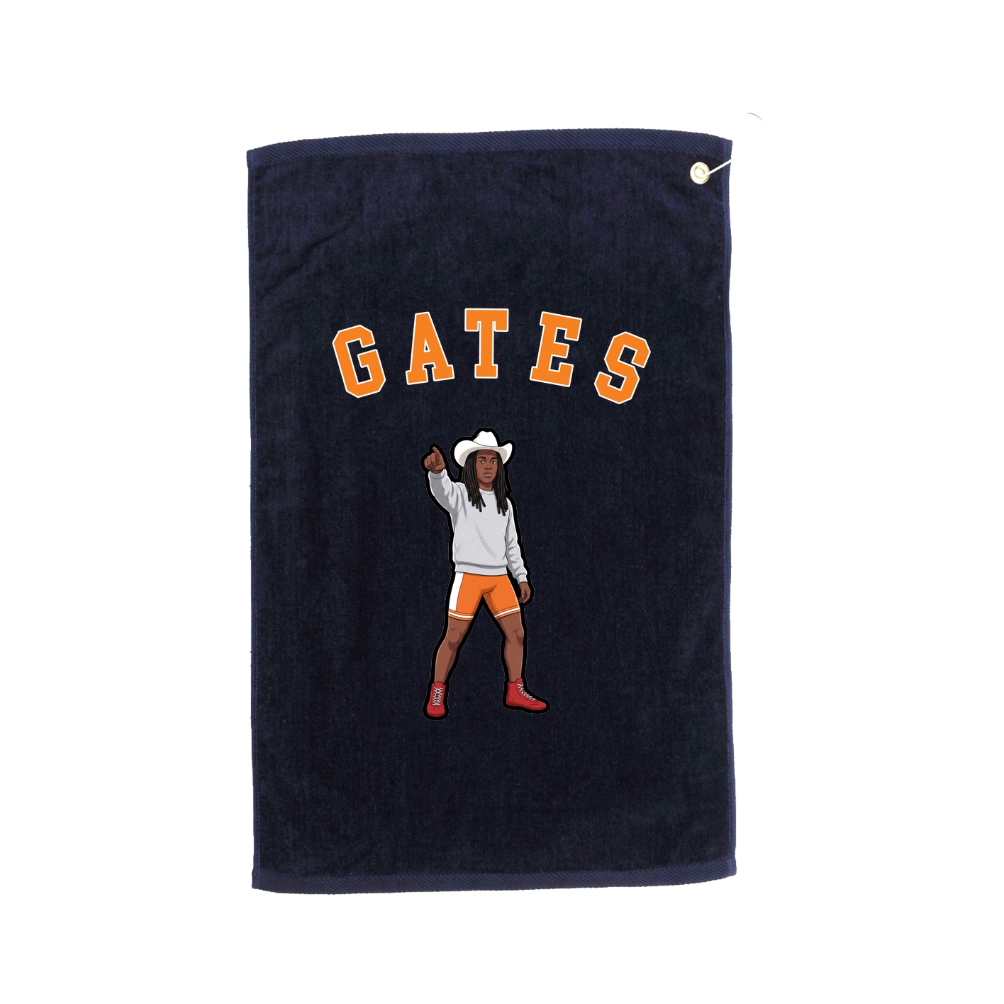Golf Towel — Shirsey Arch in Navy