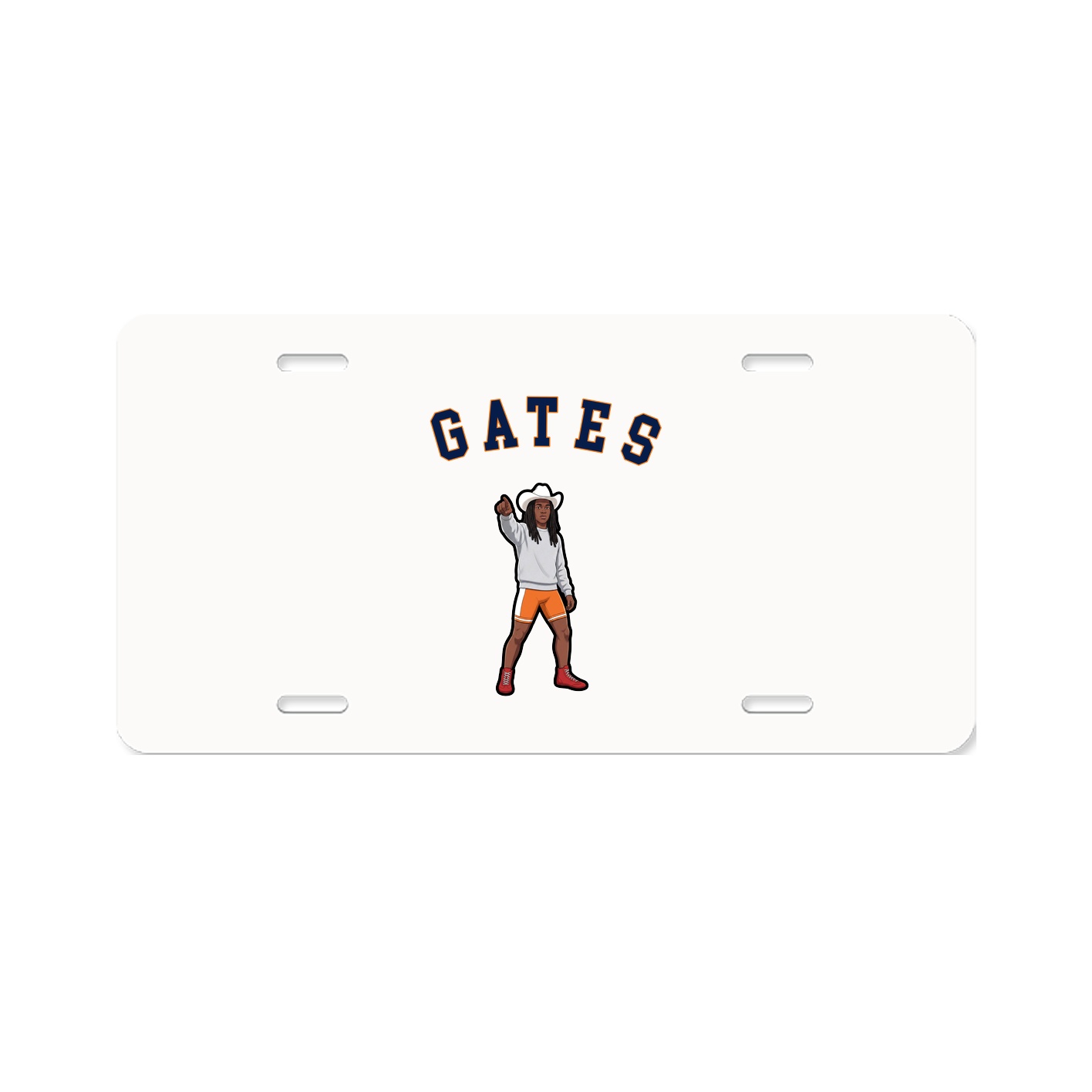 License Plate — Shirsey Arch in Classic