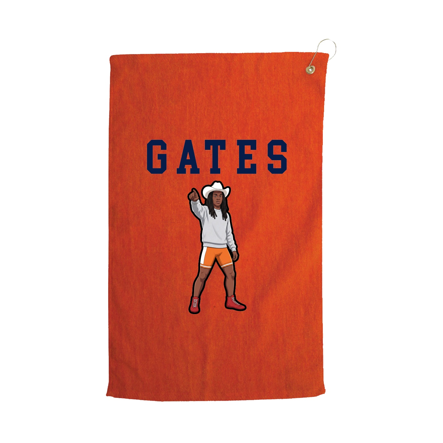 Golf Towel — Shirsey in Orange