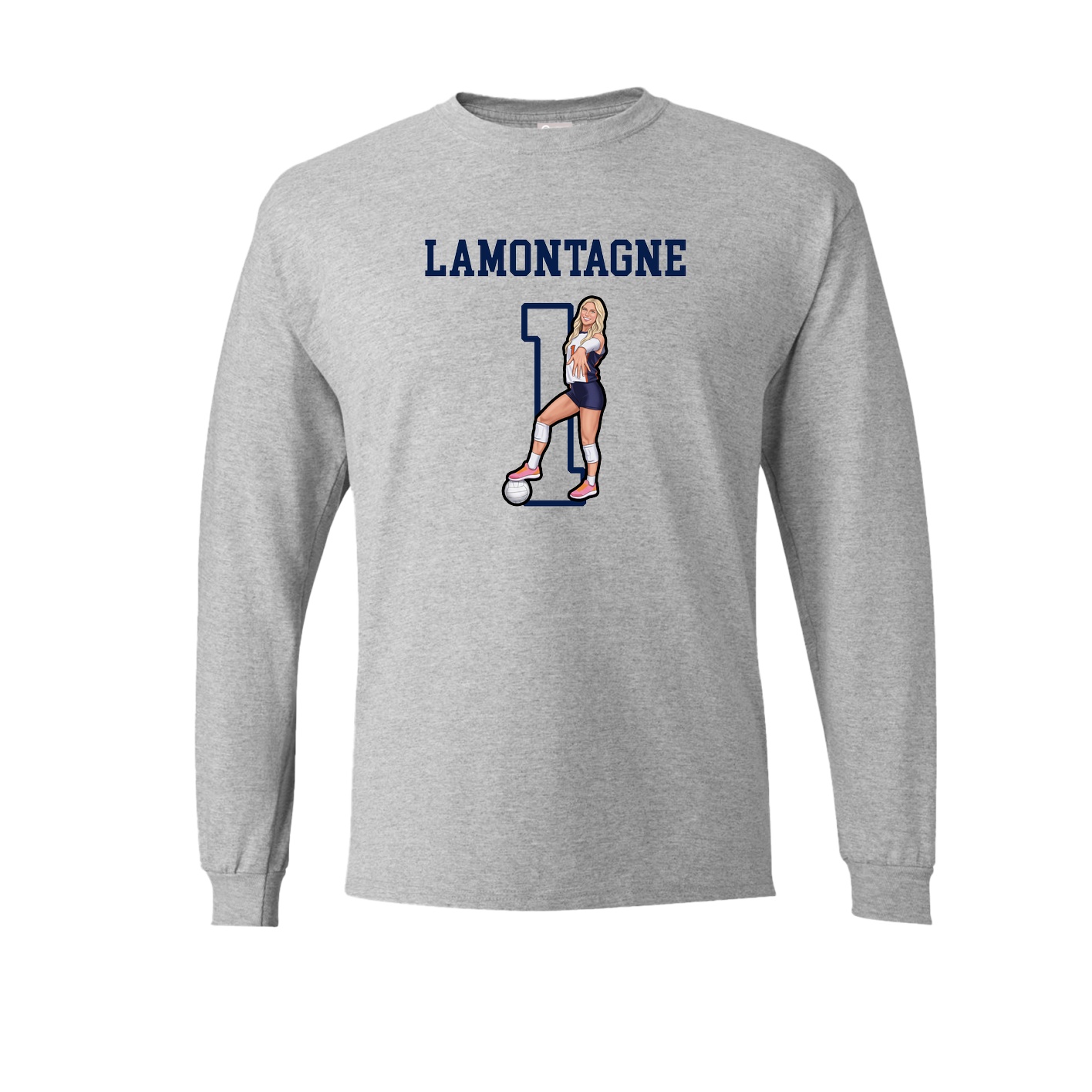 Long Sleeve Tee — Shirsey in Grey