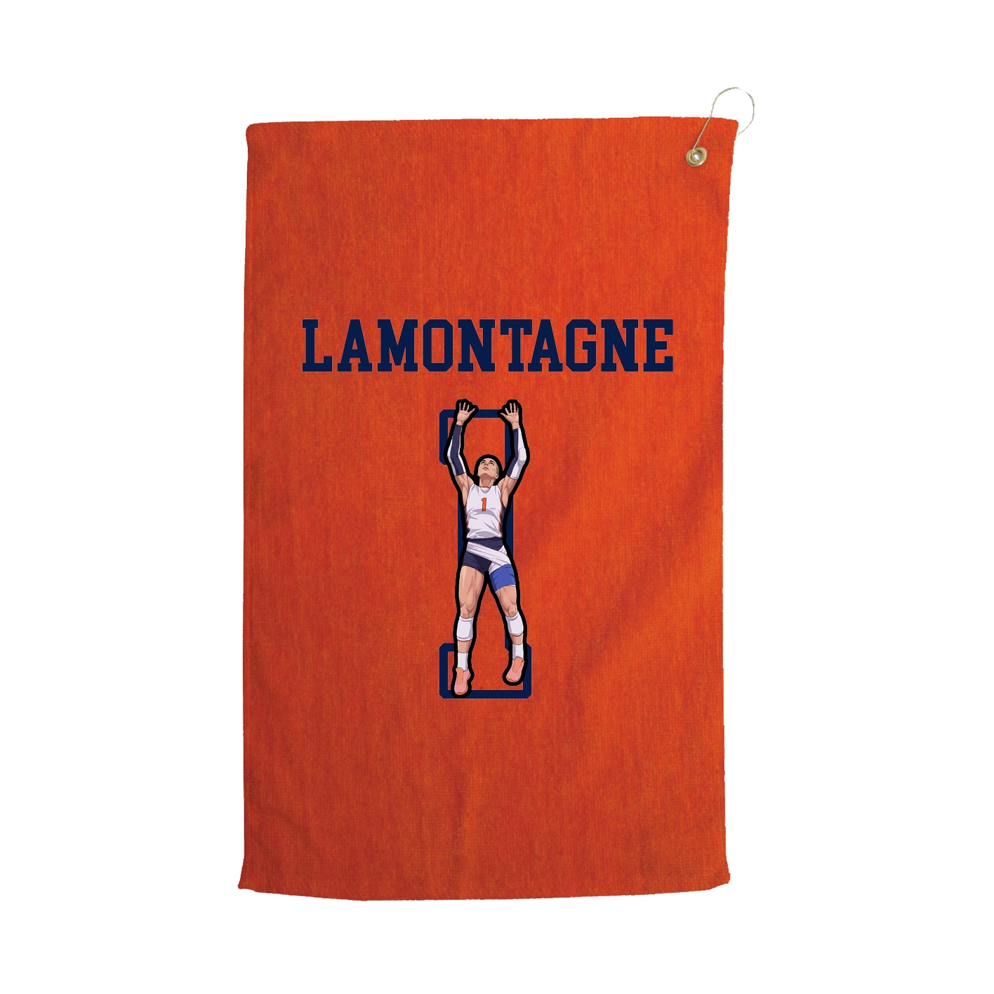 Golf Towel — Shirsey in Orange