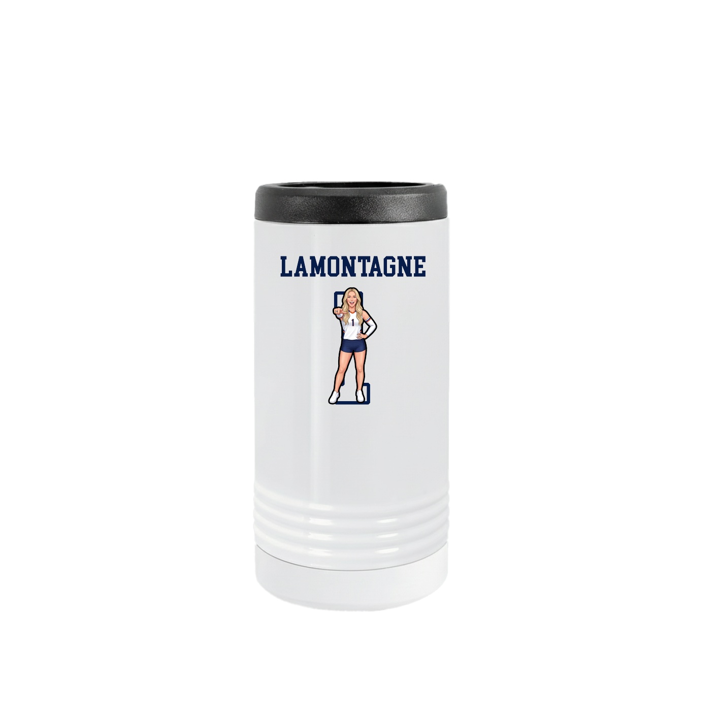 Slim Beverage Holder — Shirsey in White