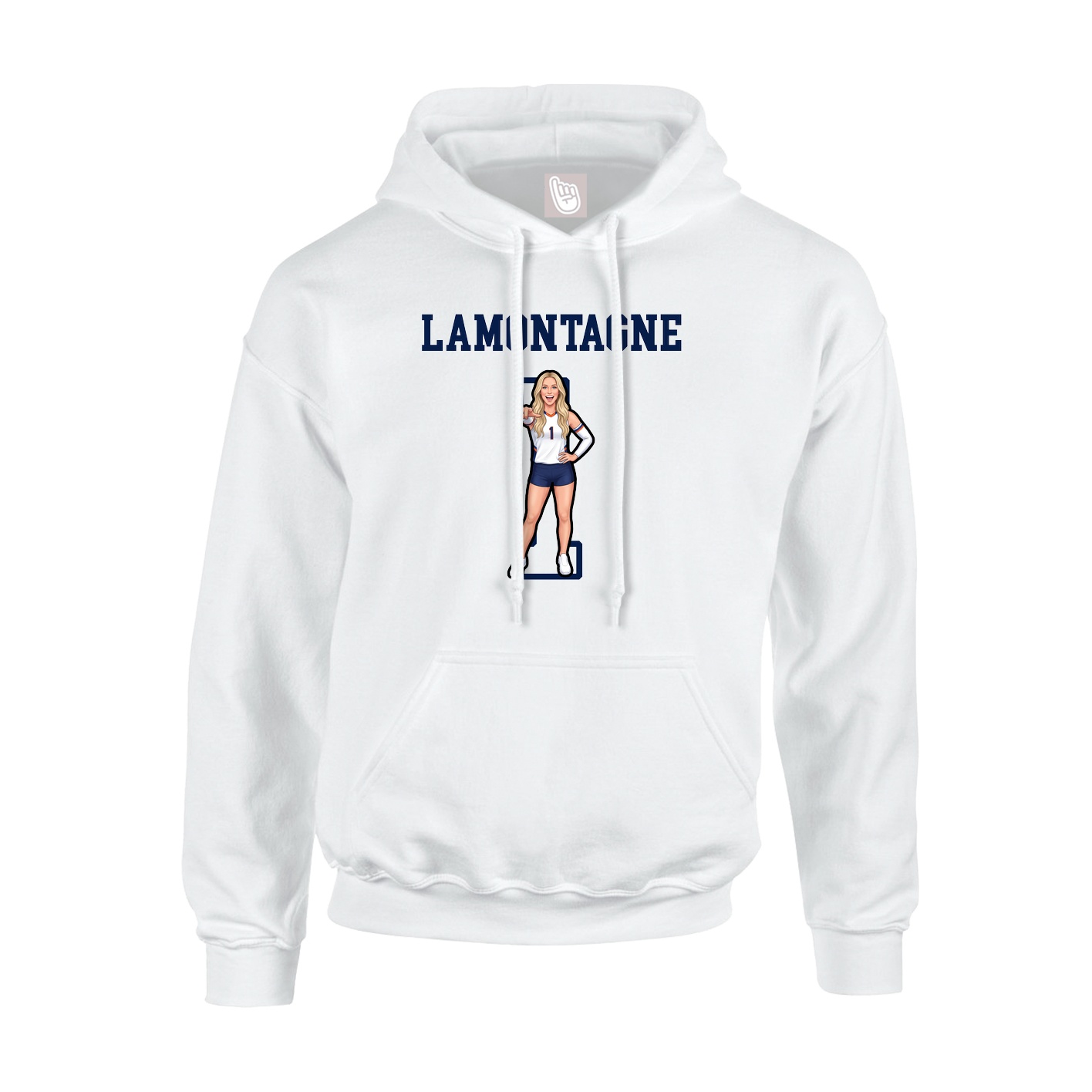Youth Hoodie — Shirsey in White