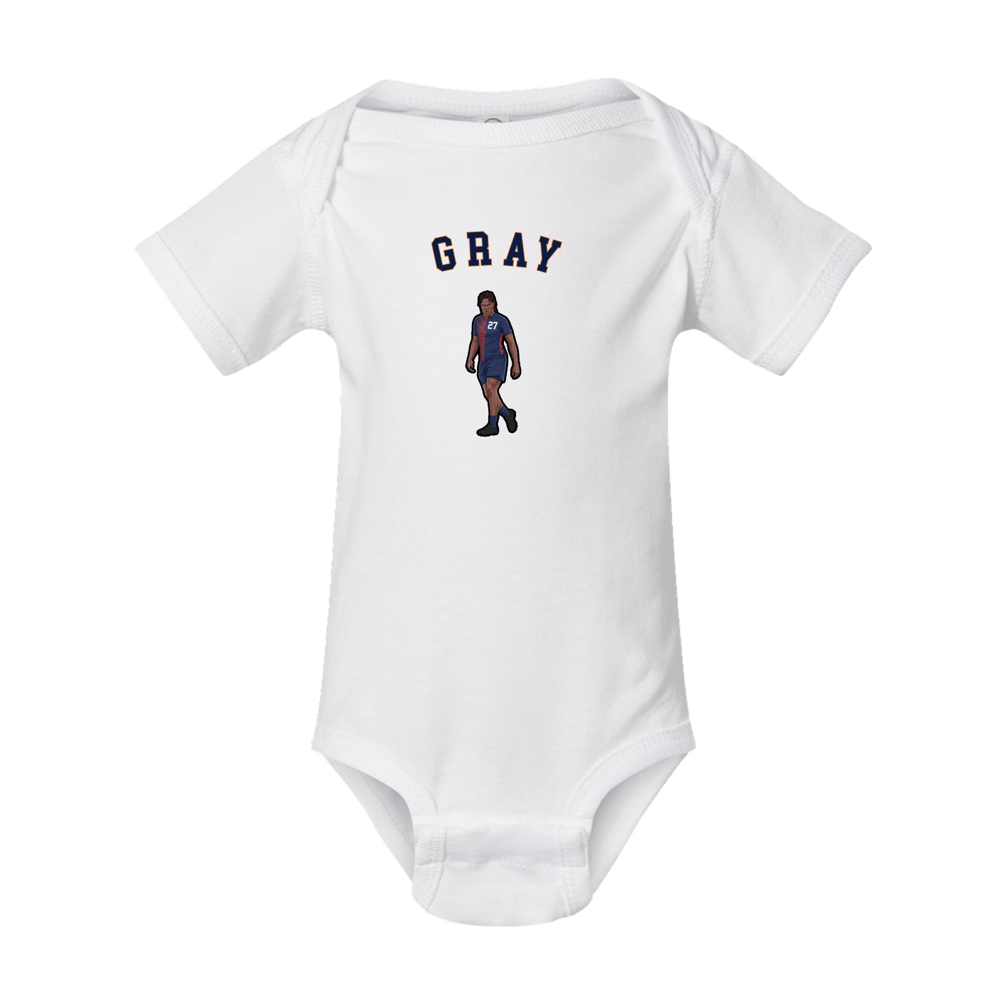 Baby Onesie — Shirsey Arch in White