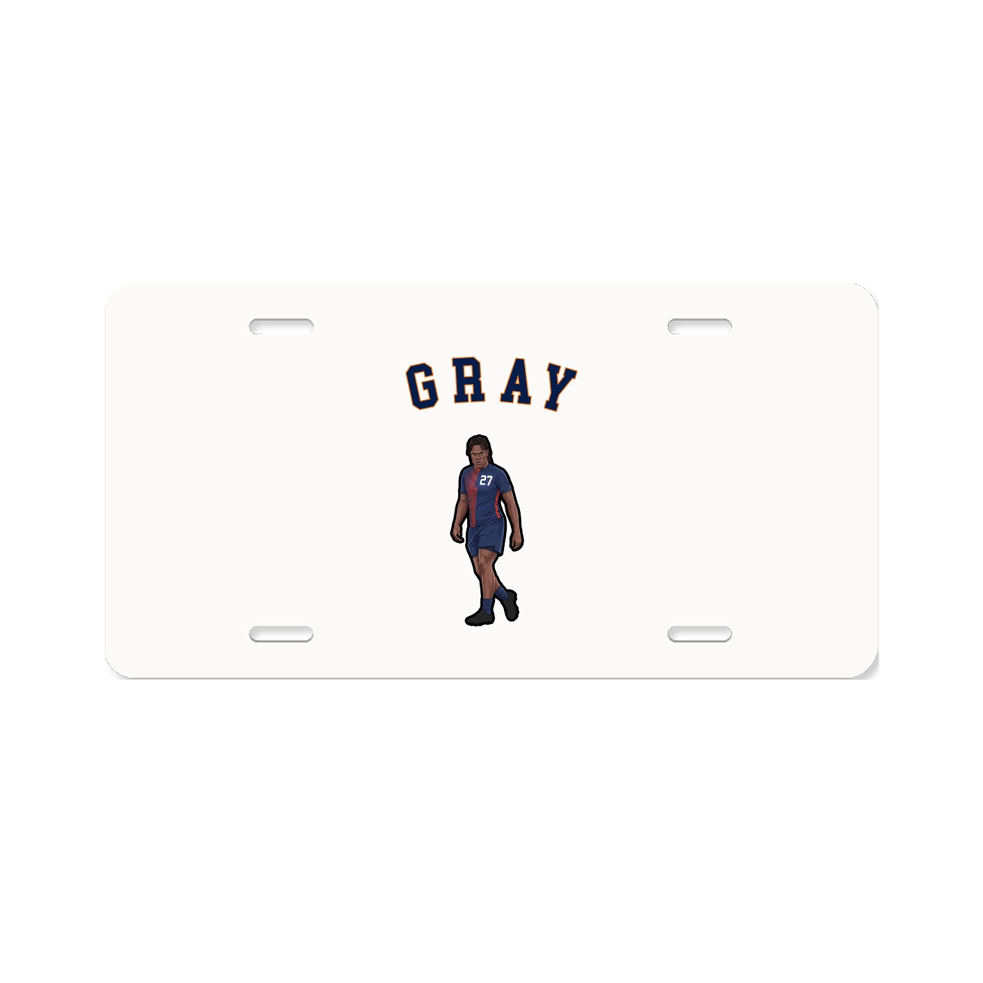License Plate — Shirsey Arch in Classic