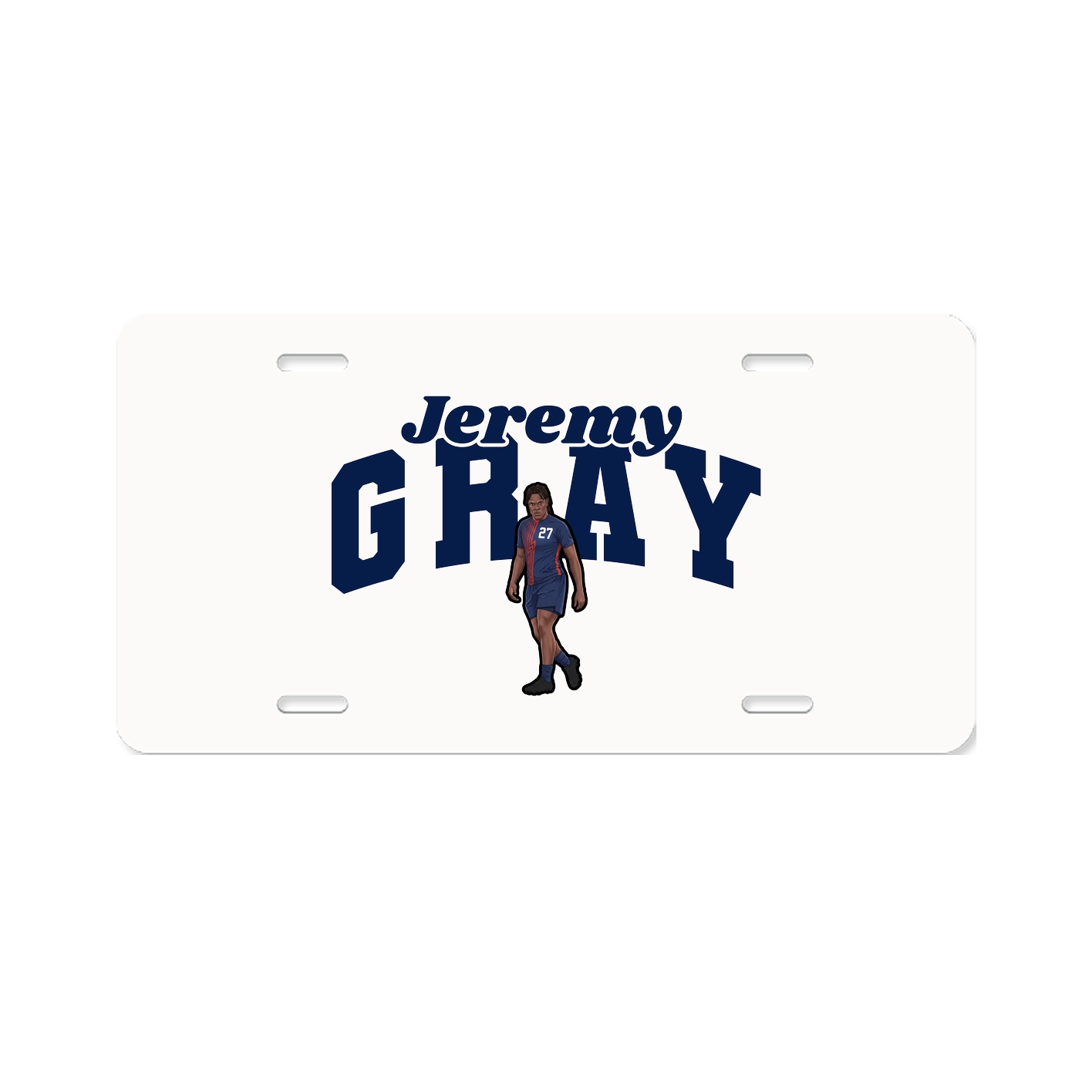 License Plate — Signature Arch in Classic