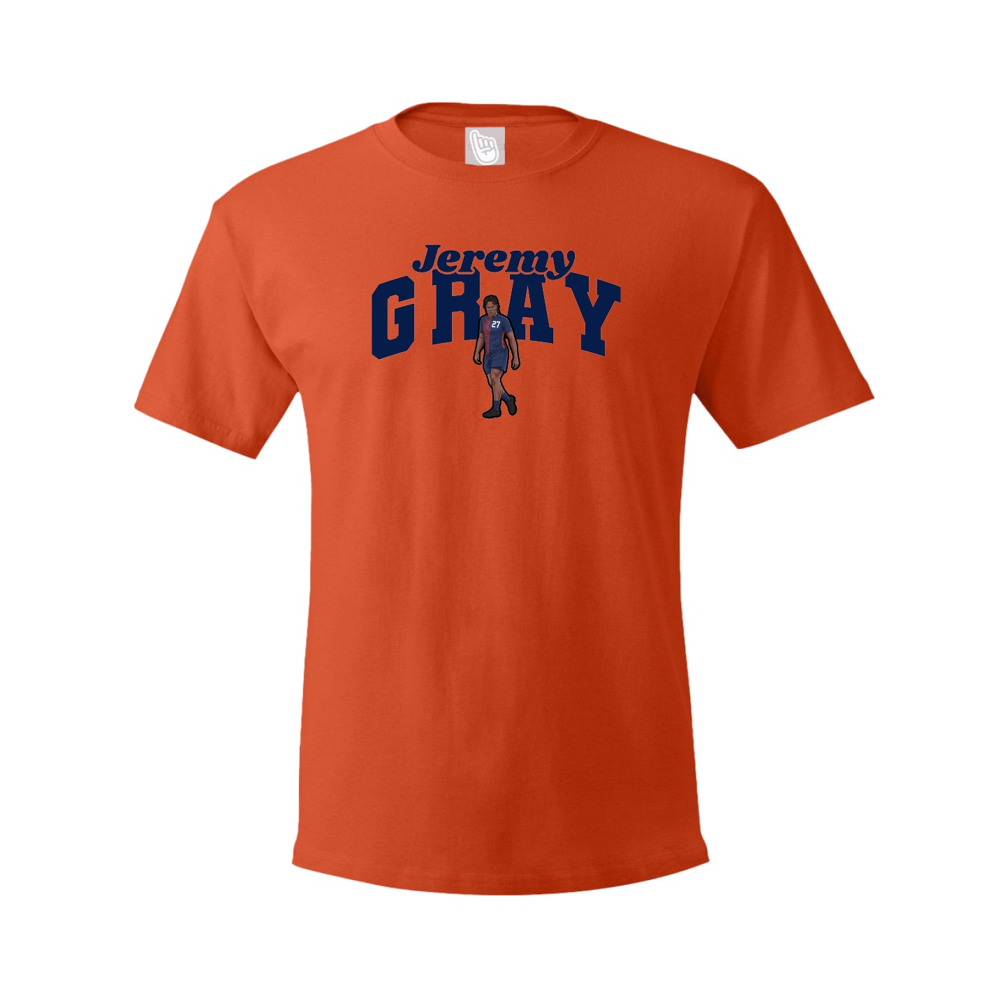 Youth Tee — Signature Arch in Orange