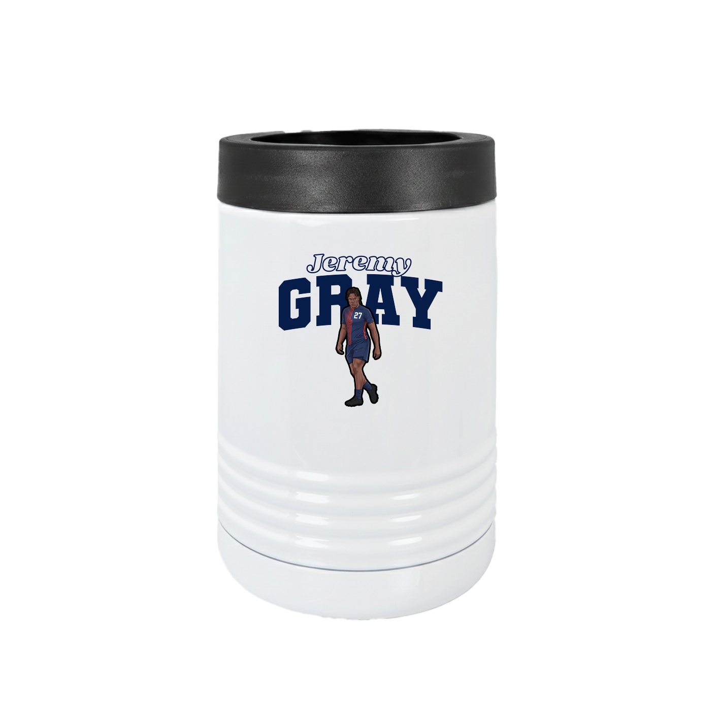 Beverage Holder — Name Arch in White