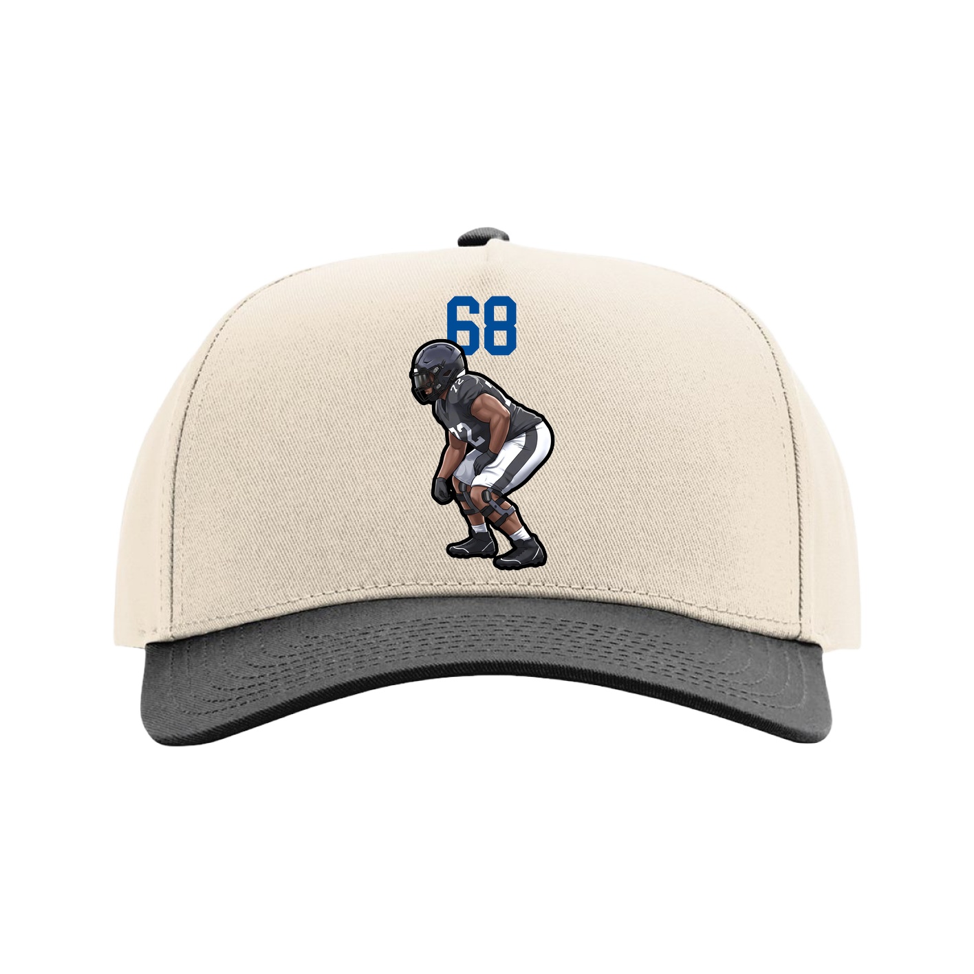 Full Fabric Five-Panel Champ Cap