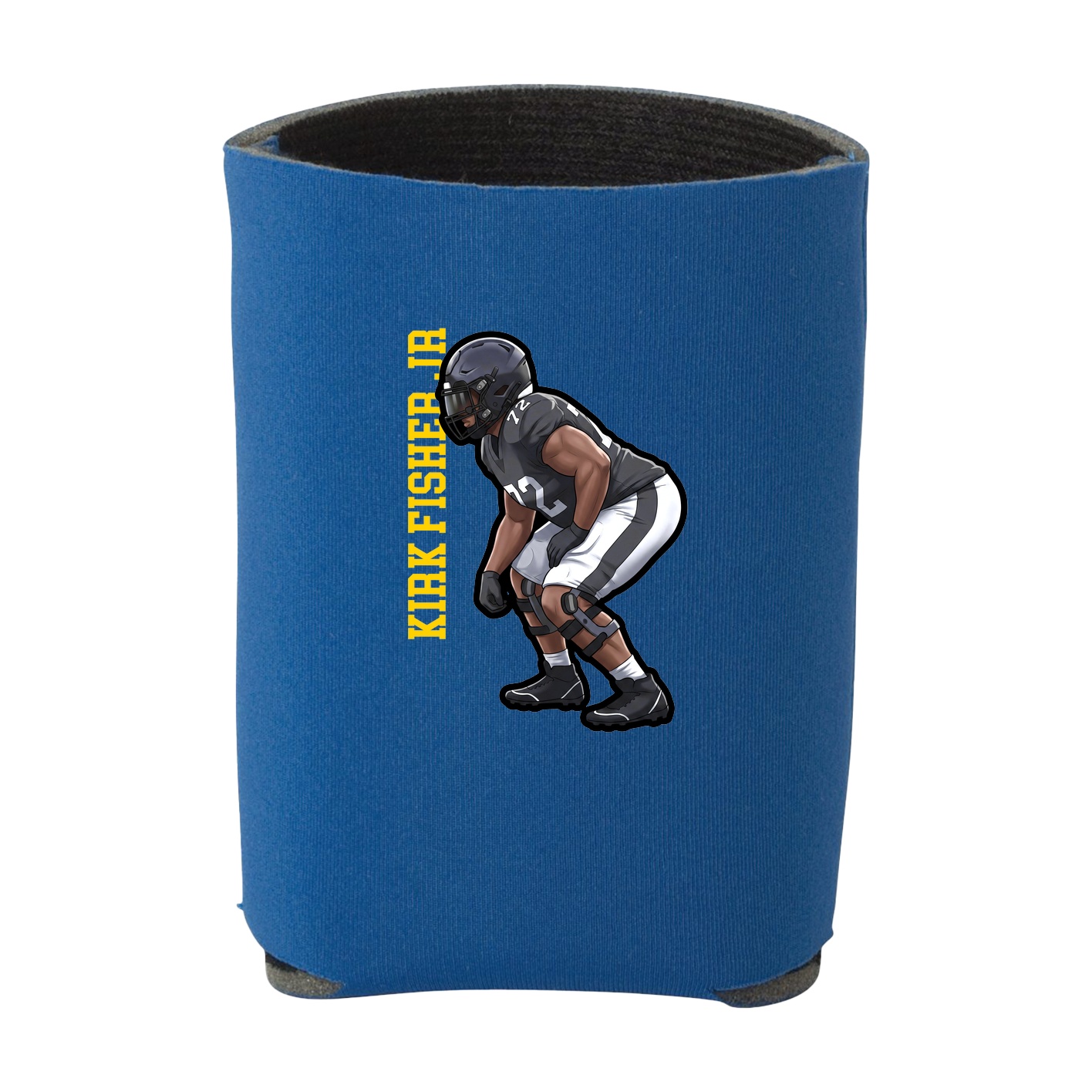 Can Holder — Name Vertical in Royal