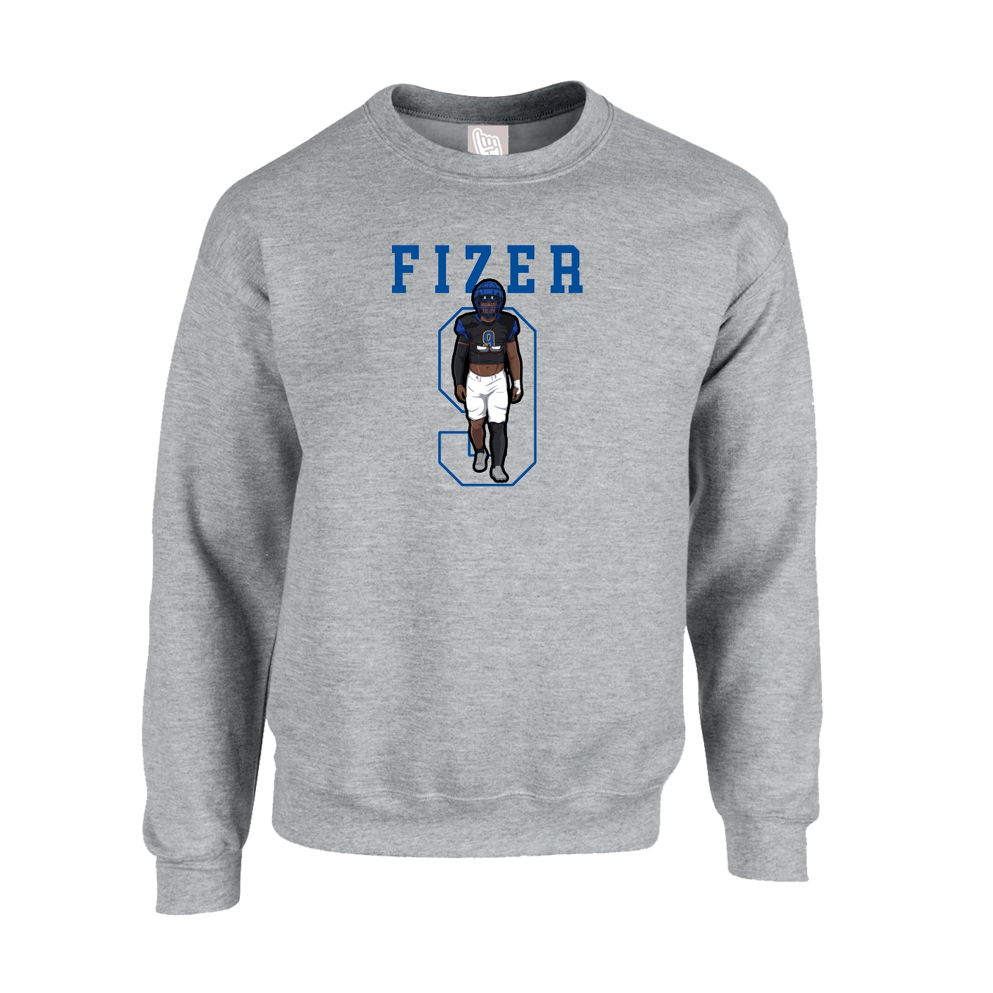Fleece Crew — Shirsey in Grey