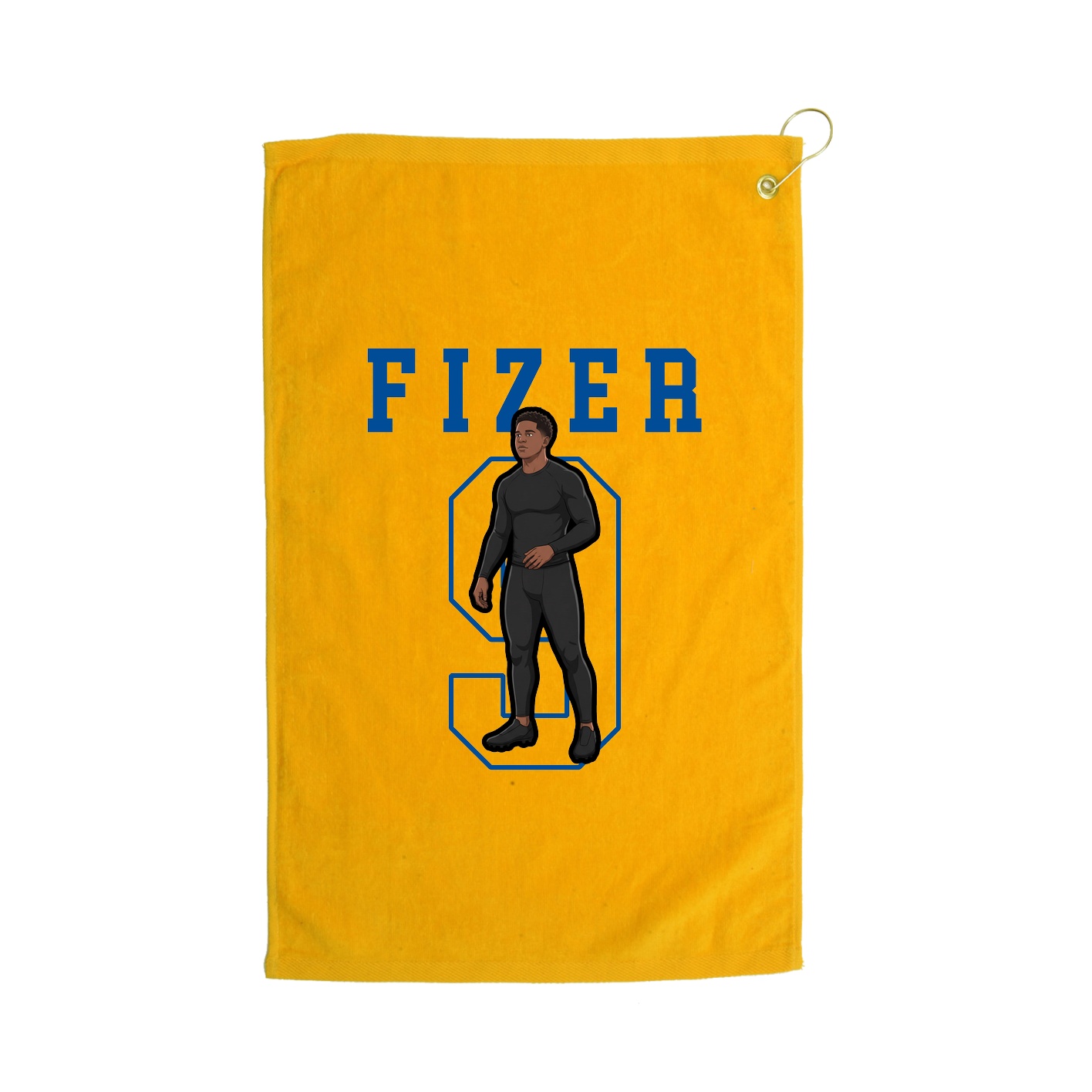 Golf Towel — Shirsey in Gold