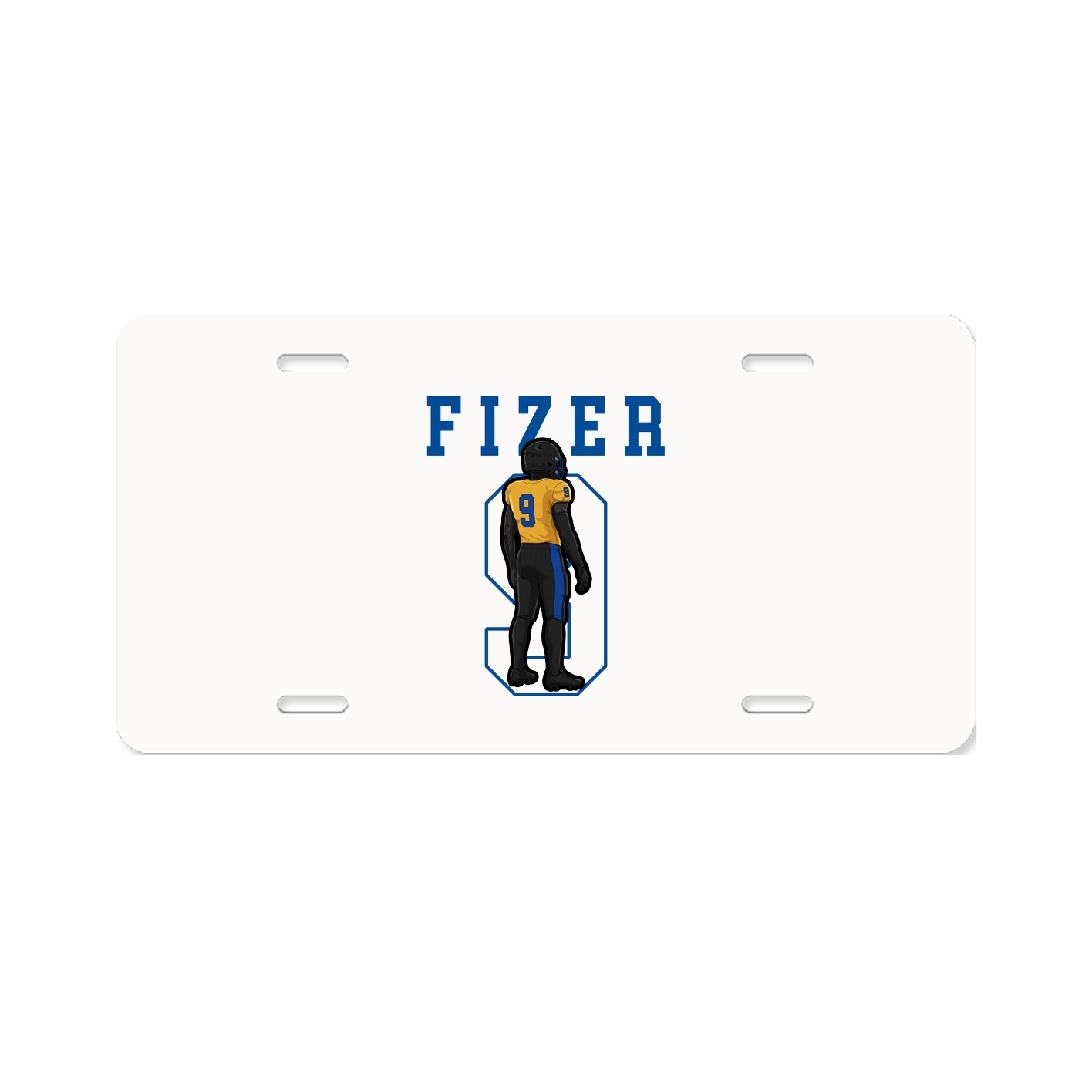 License Plate — Shirsey in Classic
