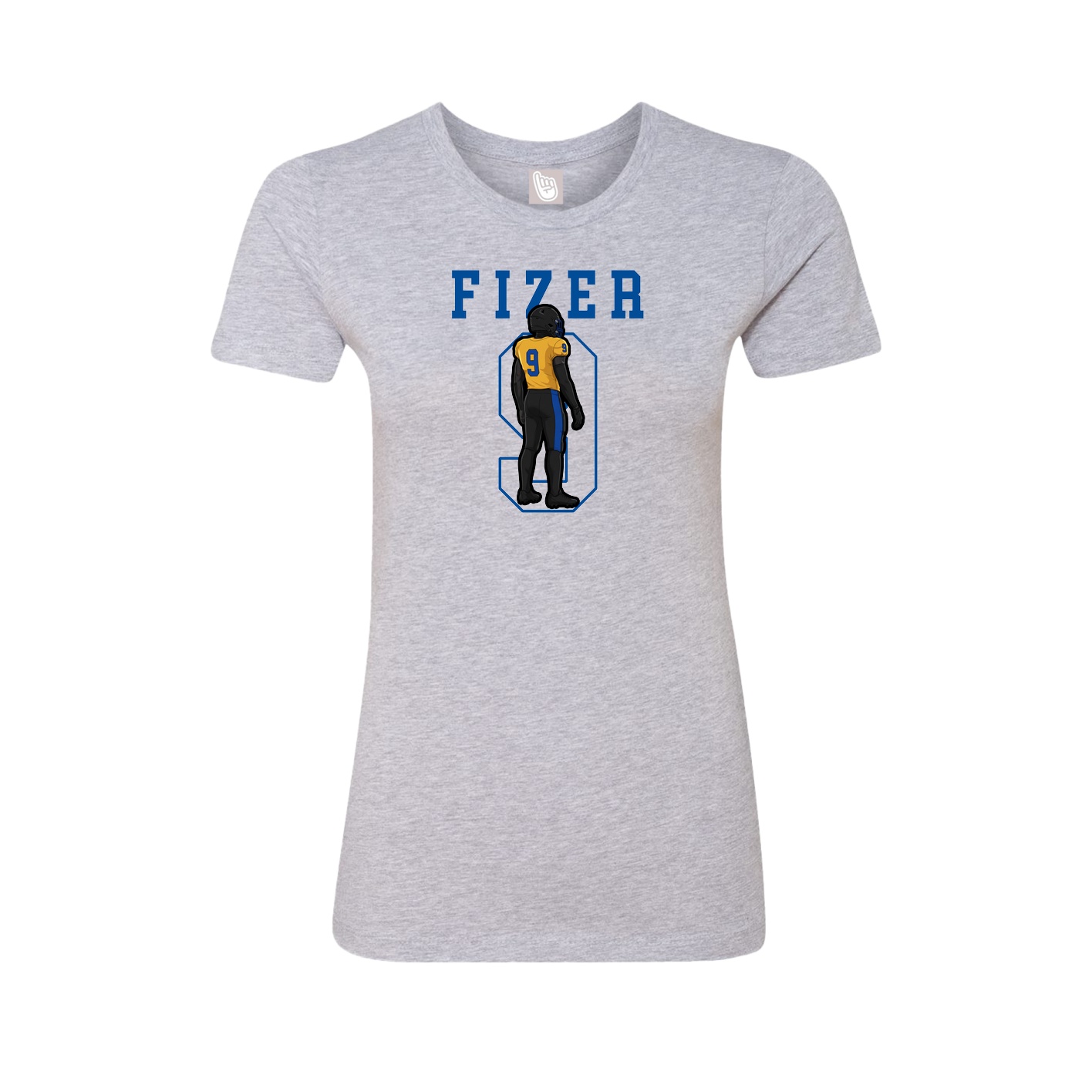 Fitted Women's Tee — Shirsey in Grey