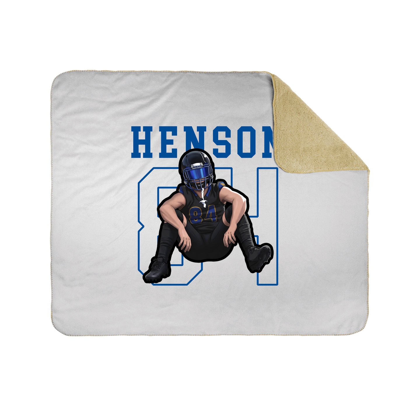 50x60 Sherpa Lined Throw Blanket