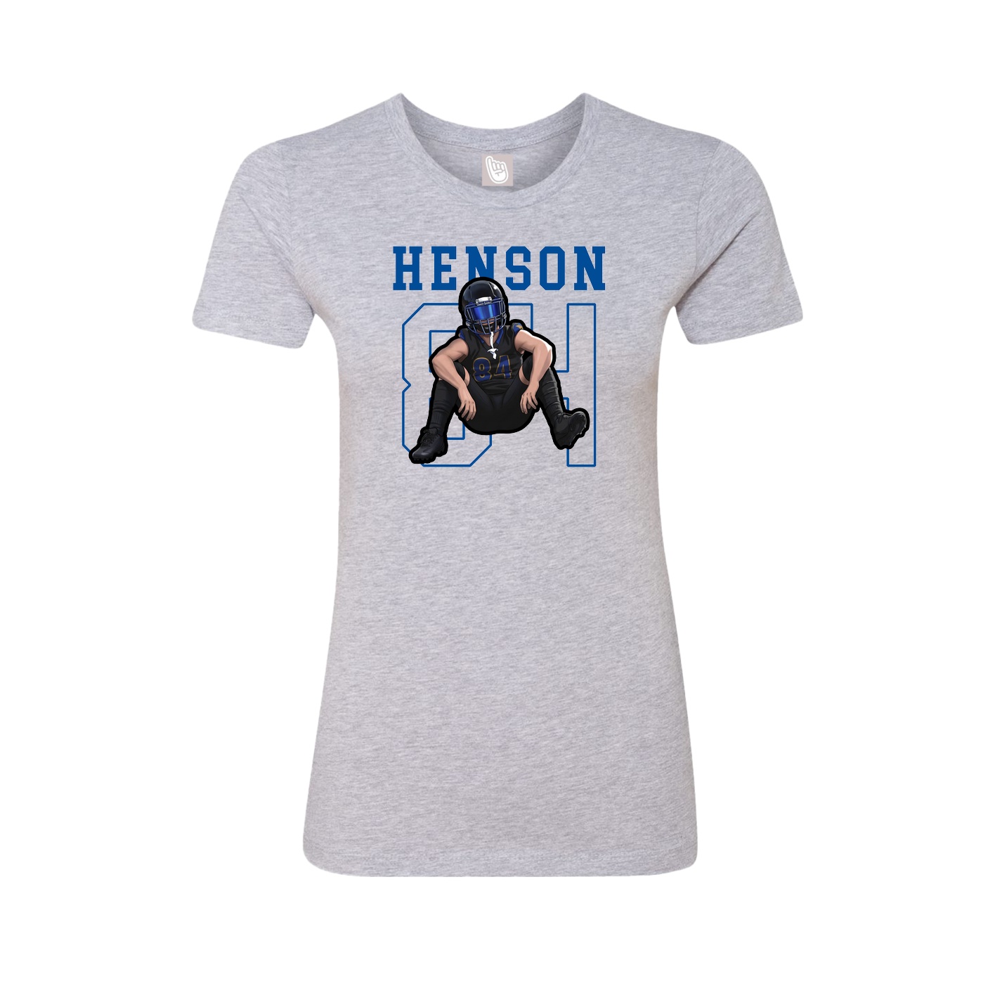 Fitted Women's Tee — Shirsey in Grey