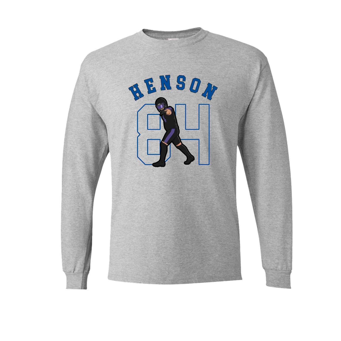 Long Sleeve Tee — Shirsey Arch in Grey