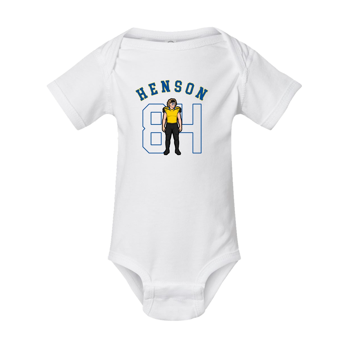 Baby Onesie — Shirsey Arch in White