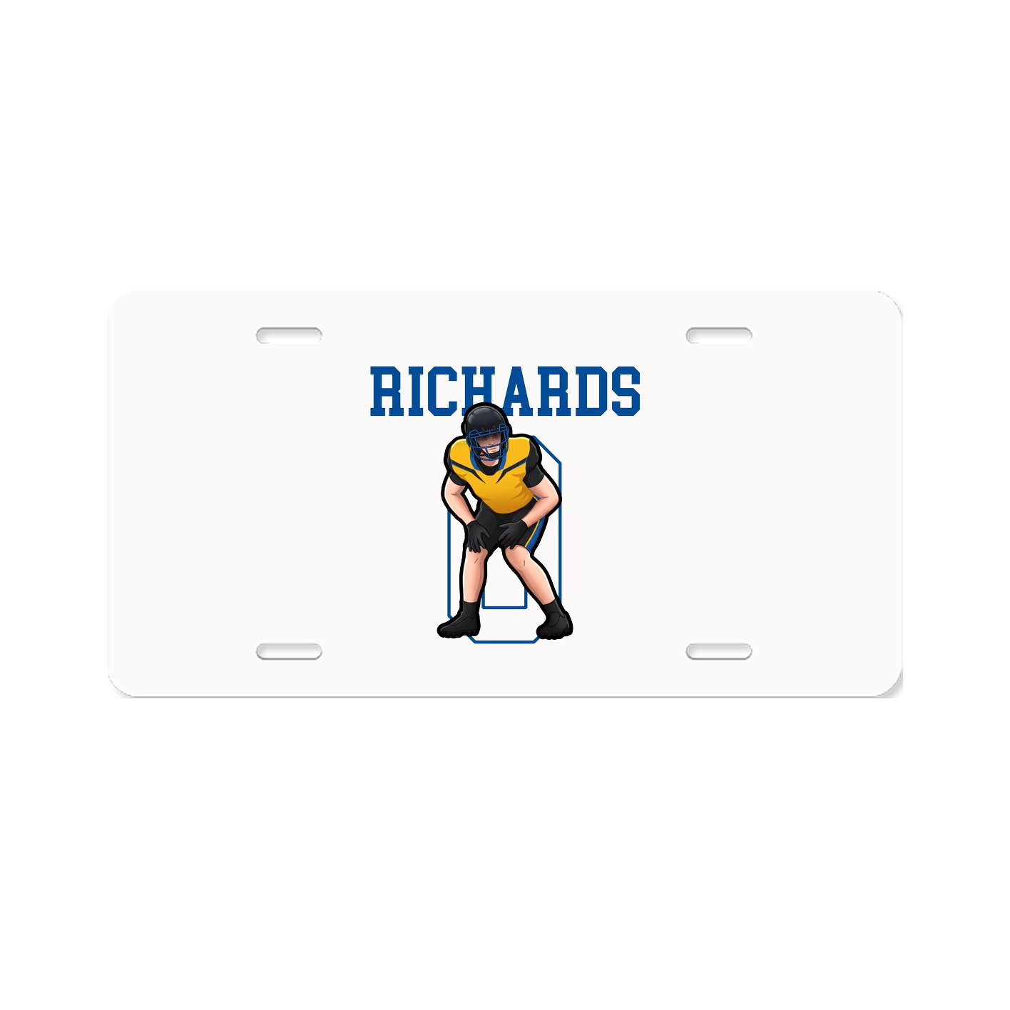 License Plate — Shirsey in Classic