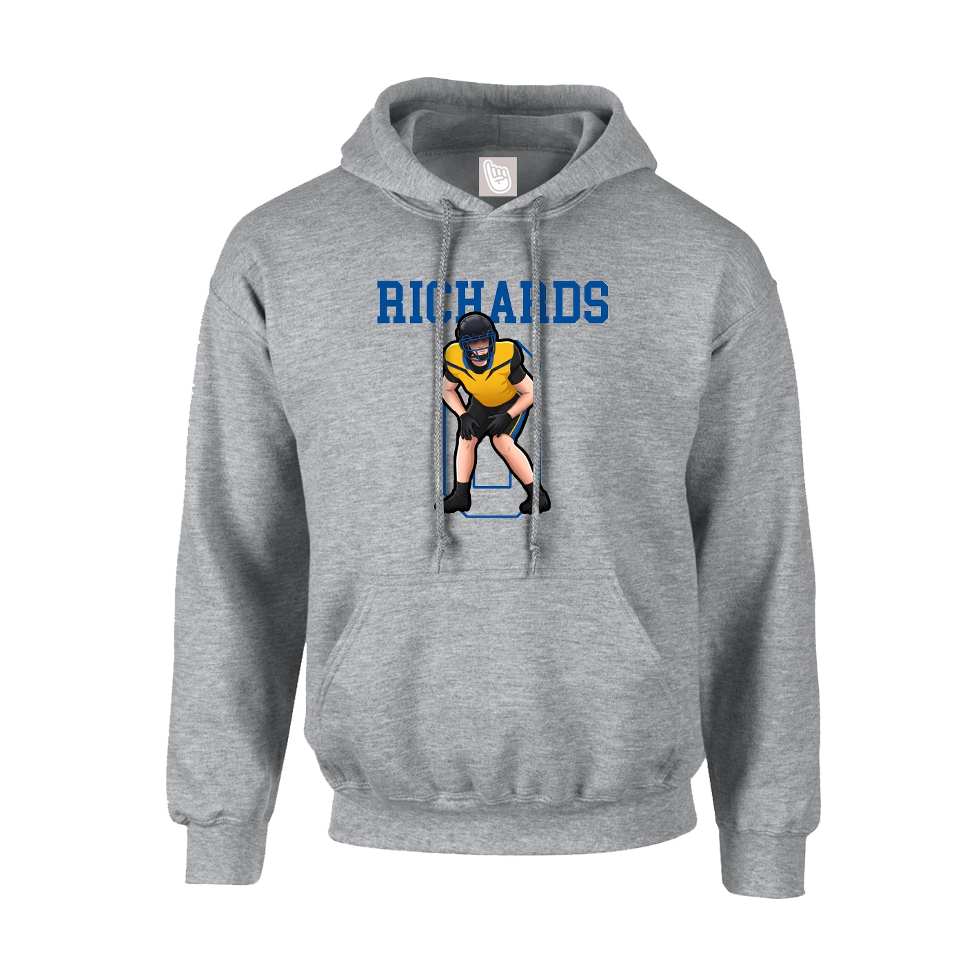 Hoodie — Shirsey in Grey