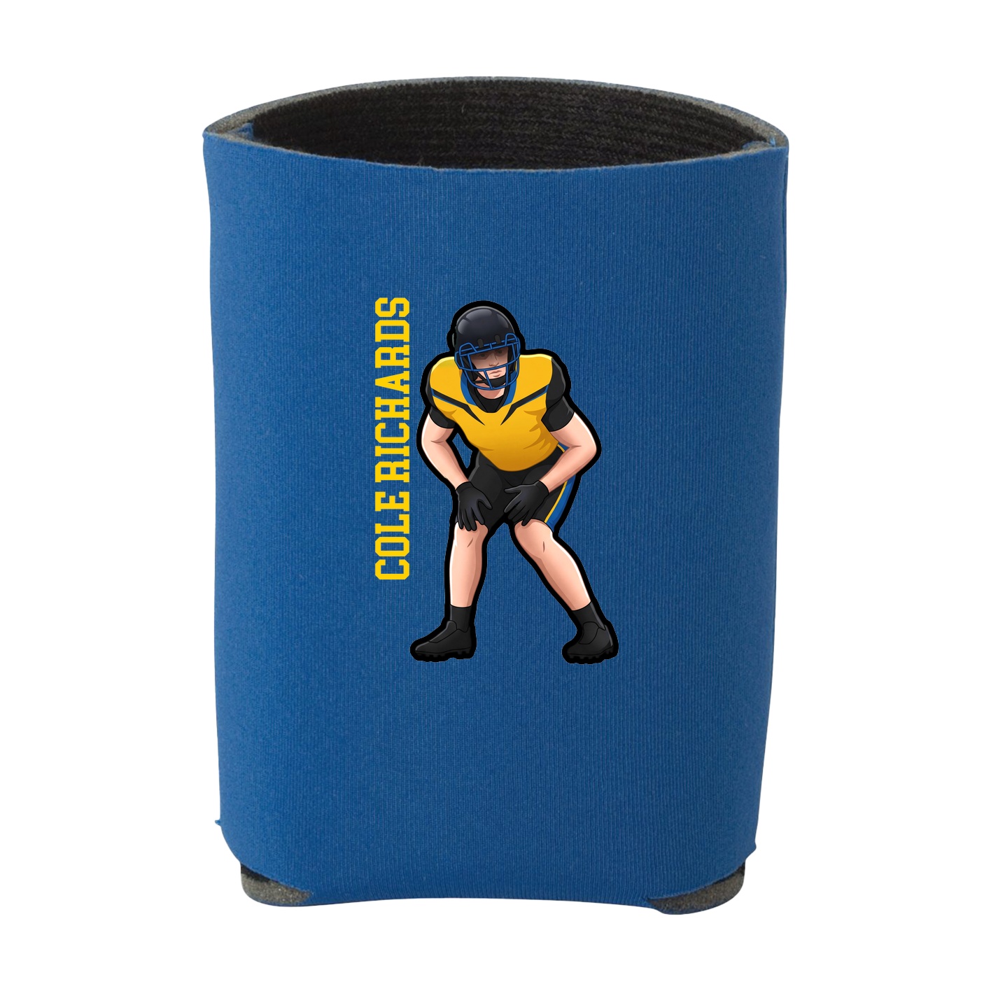 Can Holder — Name Vertical in Royal