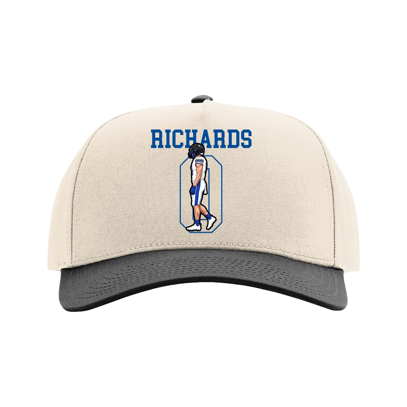 Full Fabric Five-Panel Champ Cap