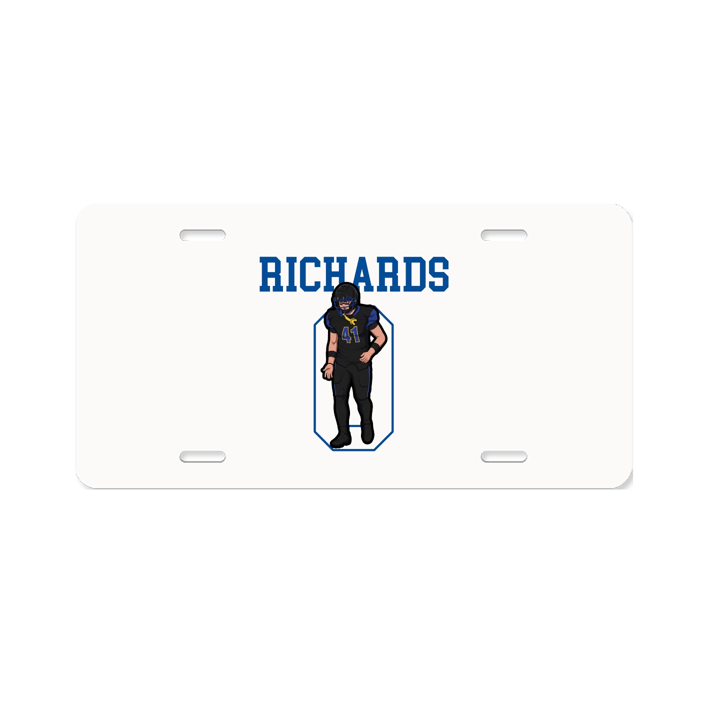 License Plate — Shirsey in Classic