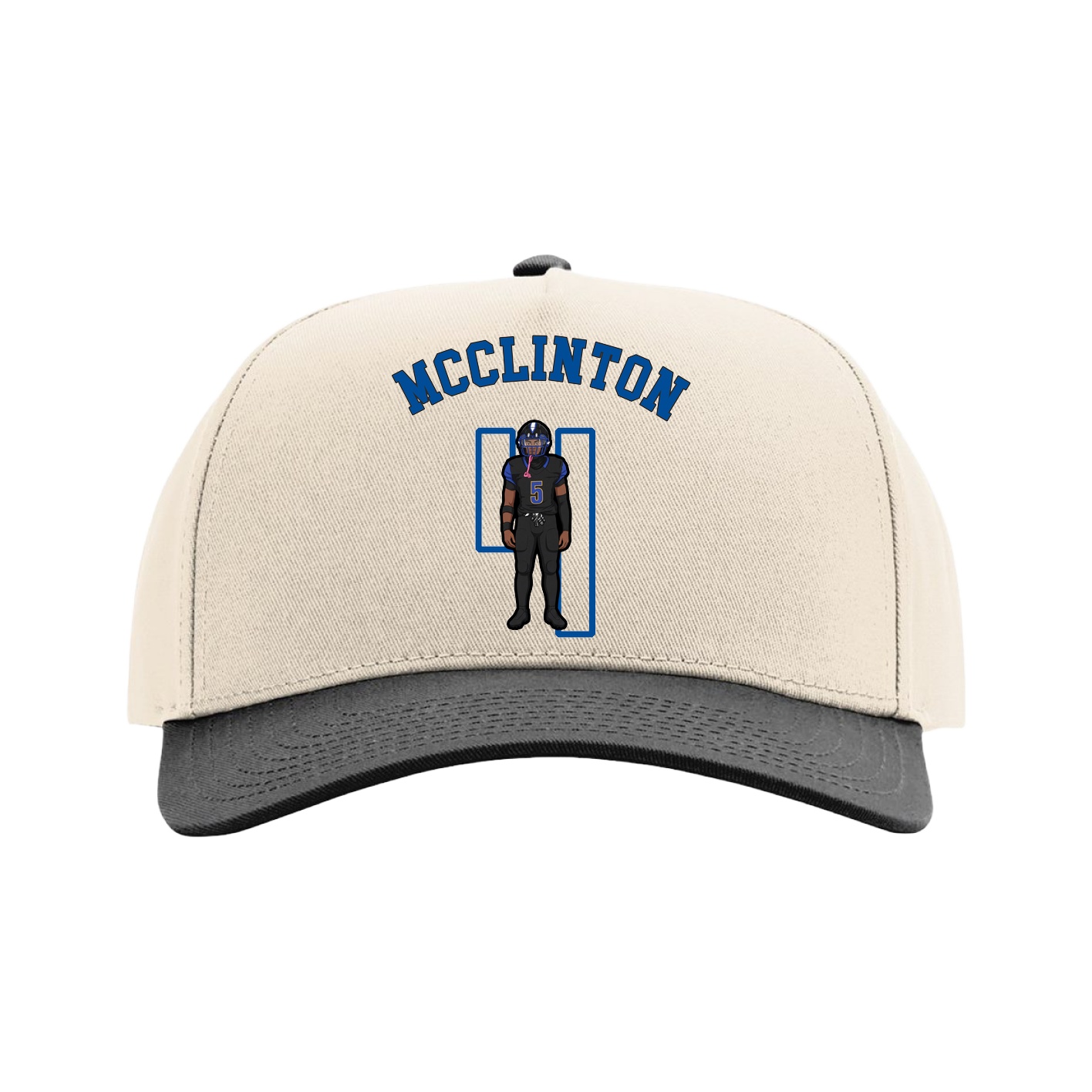 Full Fabric Five-Panel Champ Cap