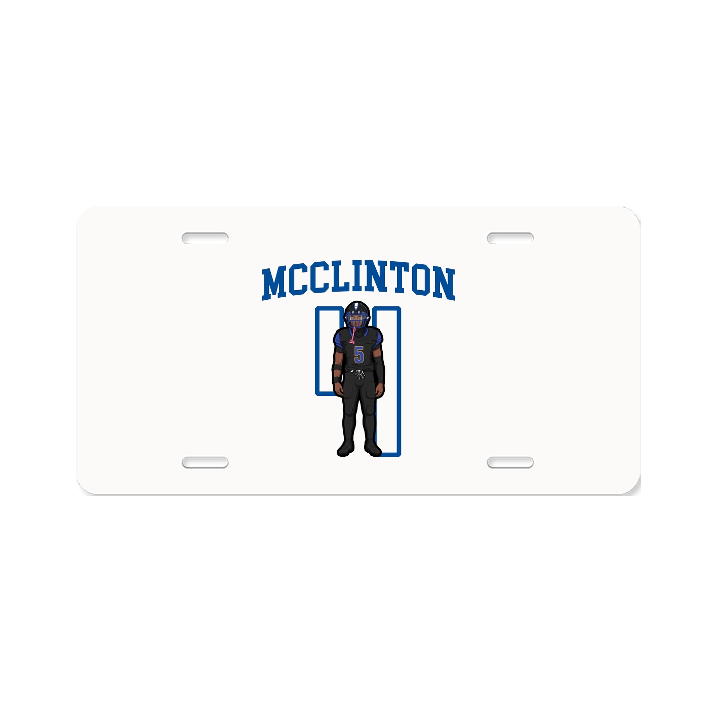 License Plate — Shirsey in Classic