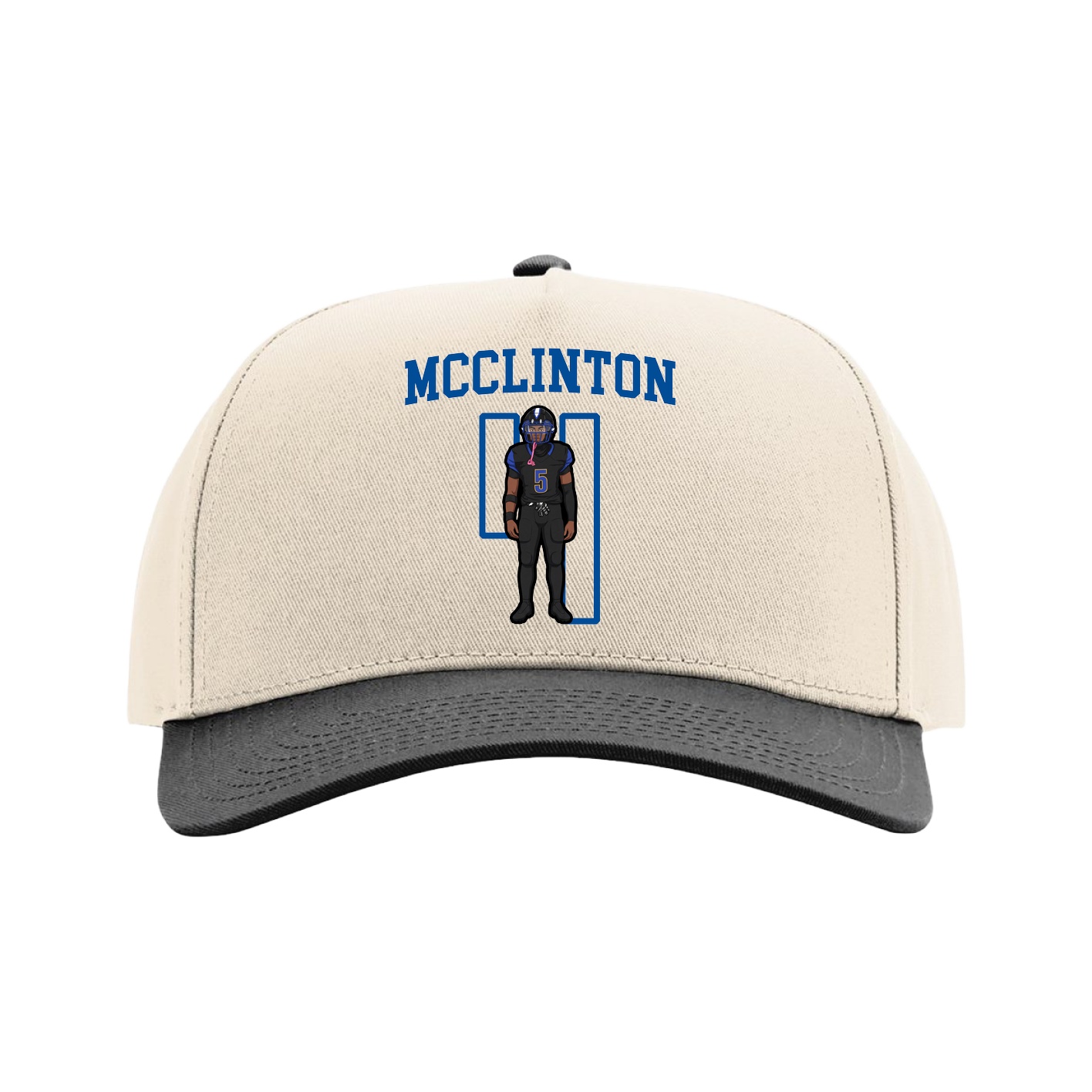 Full Fabric Five-Panel Champ Cap